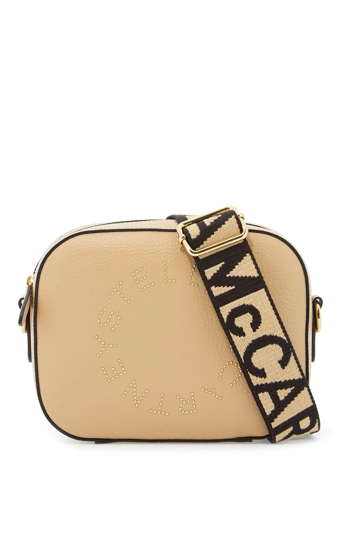 Stella McCartney o1s22i1n1024 Size: OS / Logo-Printed Camera Bag in Beige Size ONE SIZE - 1 Thumbnail