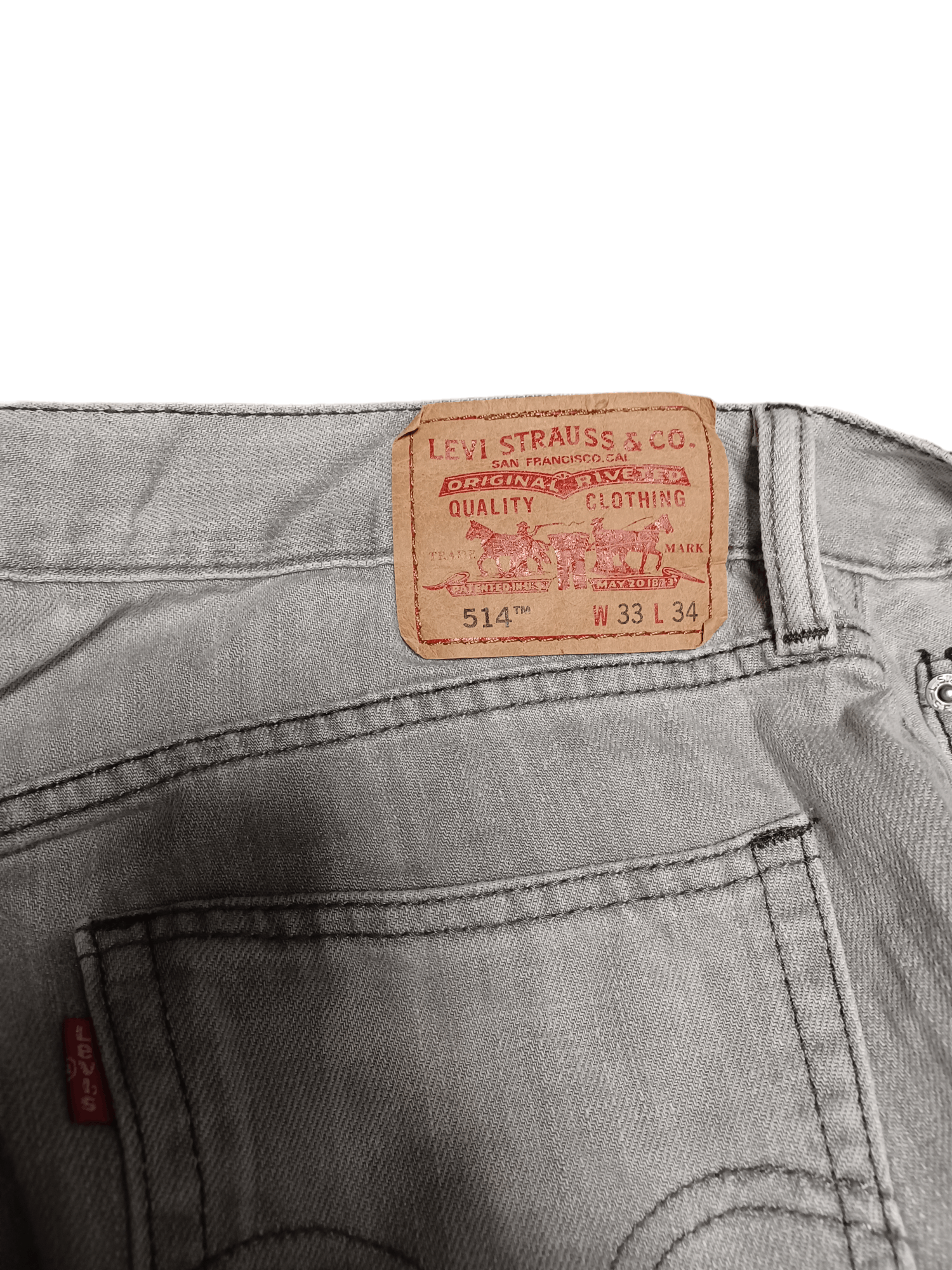 Levi's Vintage Clothing VINTAGE LEVI`S 514 SLIM STRAIGHT W33 L34 JEANS DENIM Size US 33 - 3 Thumbnail