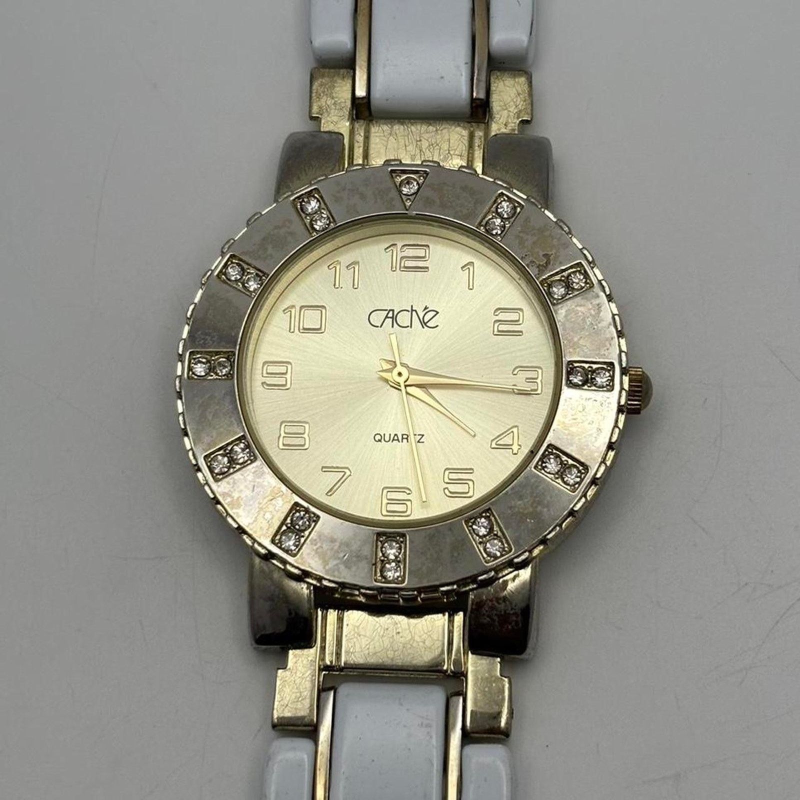 Other Gold white watch Size ONE SIZE - 2 Thumbnail