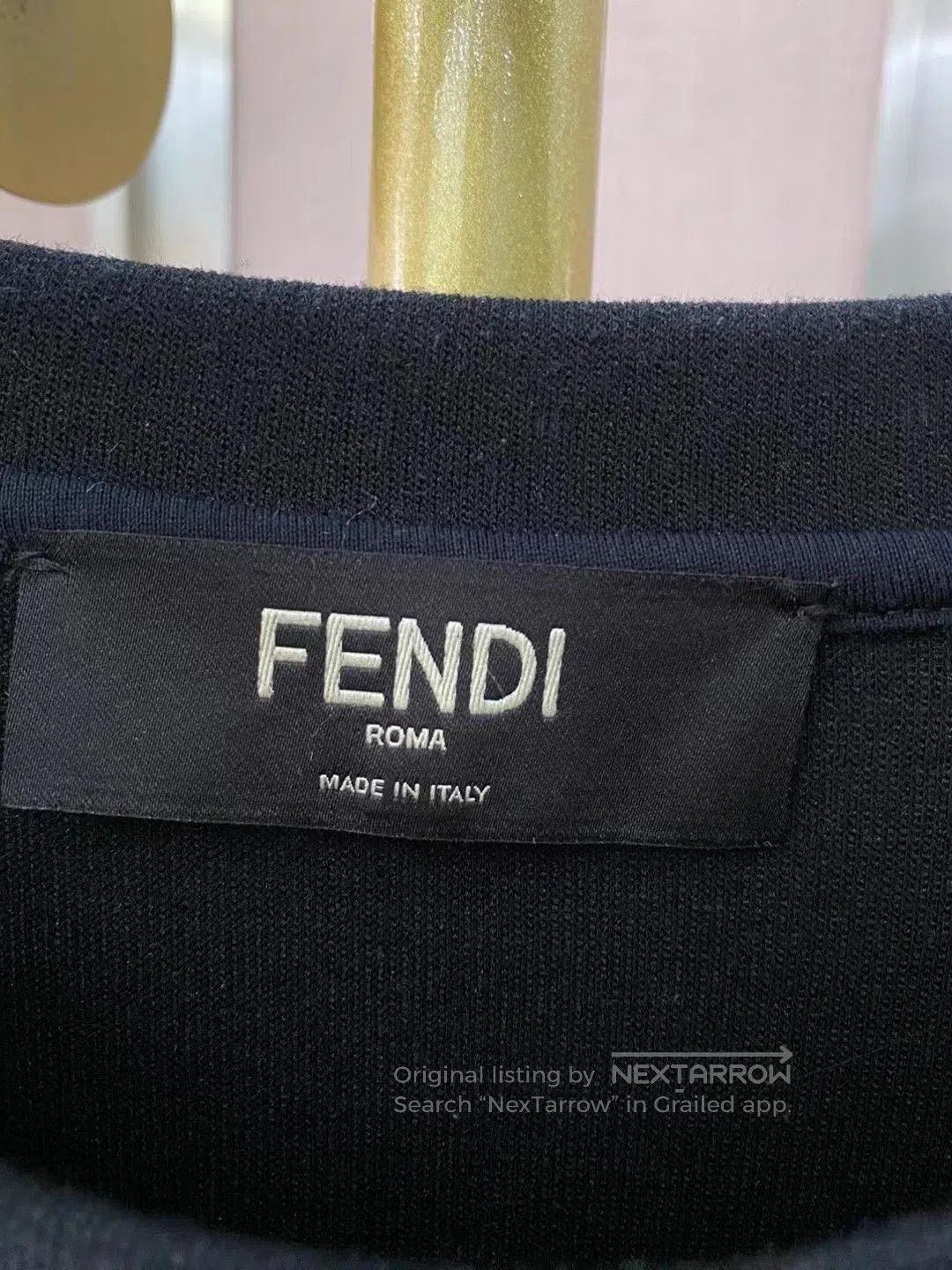 Fendi Fendi Black Sweatshirt Size L. Size US L / EU 52-54 / 3 - 2 Thumbnail