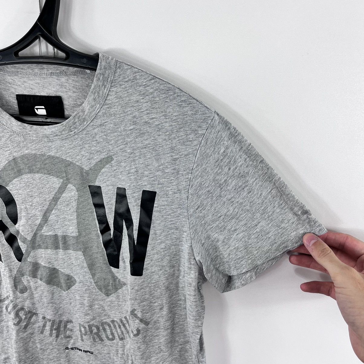 G-Star G-Star Raw T-Shirt Big Logo Grey Size M Size US M / EU 48-50 / 2 - 3 Thumbnail