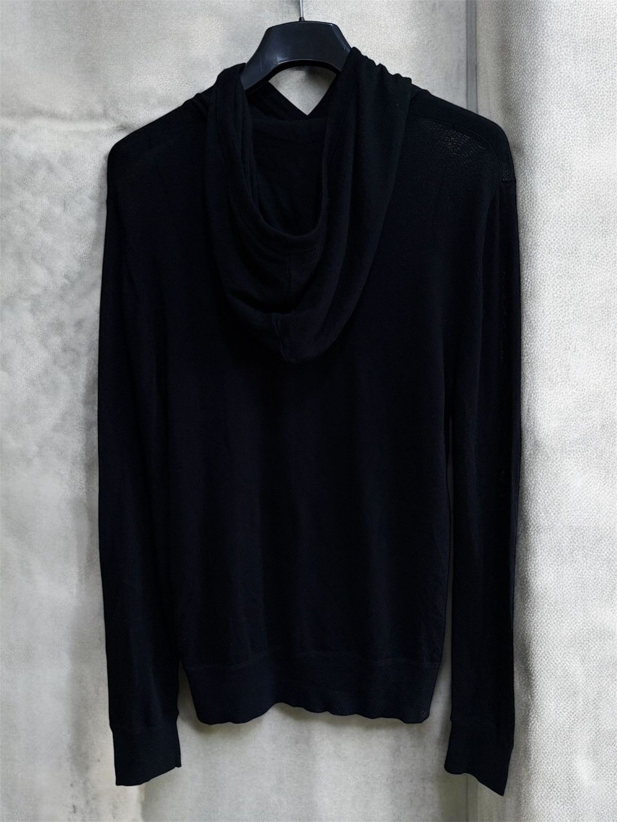 Allsaints AllSaints Mode Merino Wool Hoodie Black Pullover L Size US L / EU 52-54 / 3 - 2 Thumbnail