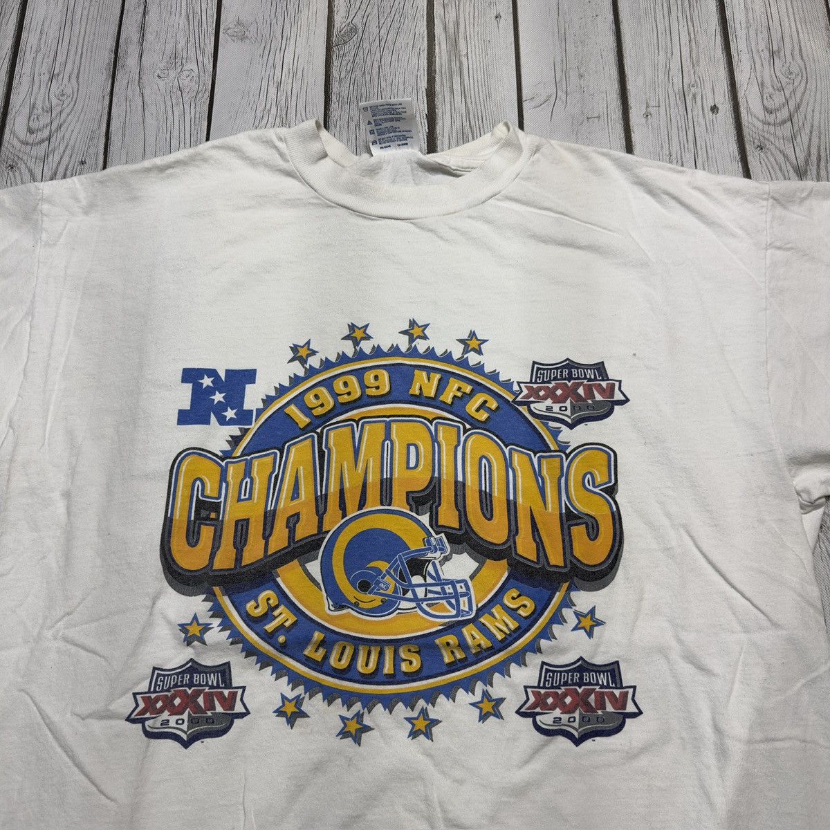 NFL × Tultex × Vintage Vintage St. Louis Rams tee Size US XL / EU 56 / 4 - 3 Thumbnail