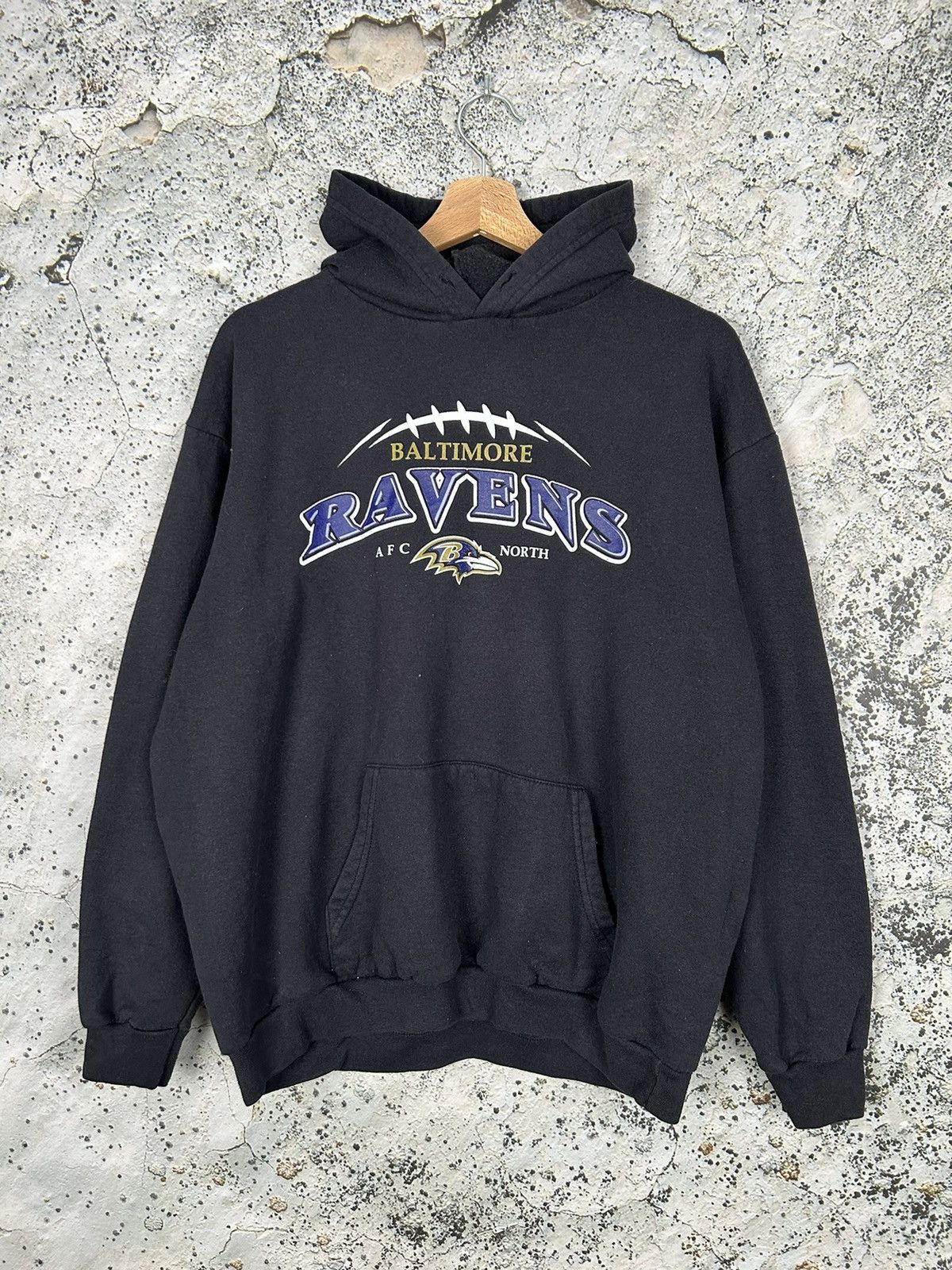 Vintage NFL Baltimore Ravens Hoodie Sportswear USA Hype