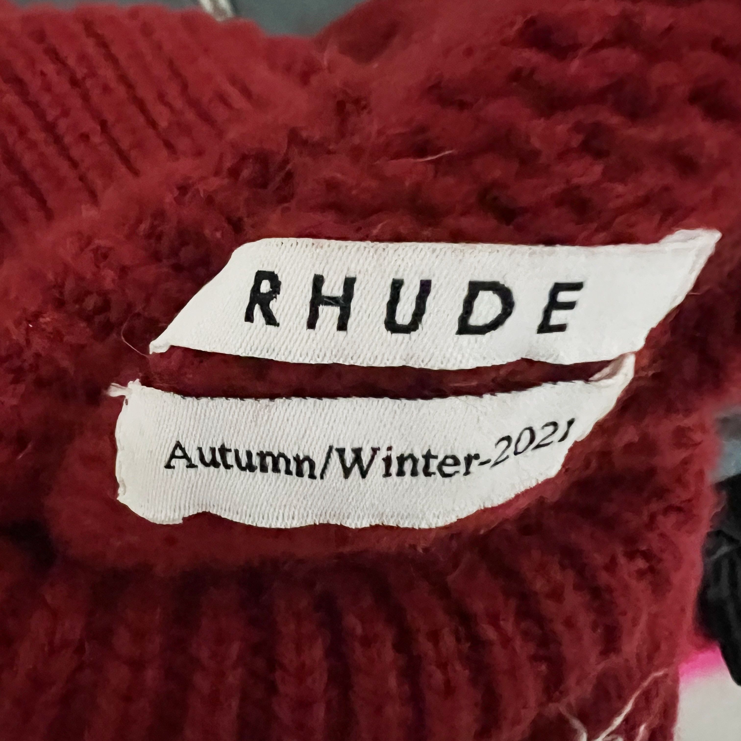 Rhude Rhude Women's Wool Cashmere Knit Size XS / US 0-2 / IT 36-38 - 2 Thumbnail