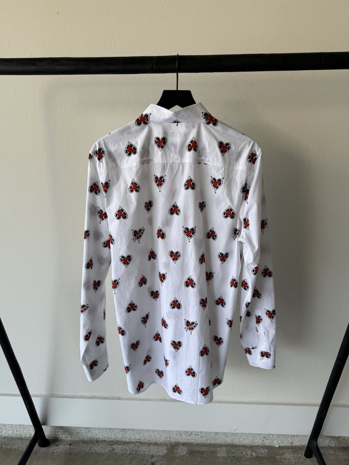 Givenchy Givenchy SS20 Hearts Shirt All Over Print Size US L / EU 52-54 / 3 - 3 Thumbnail