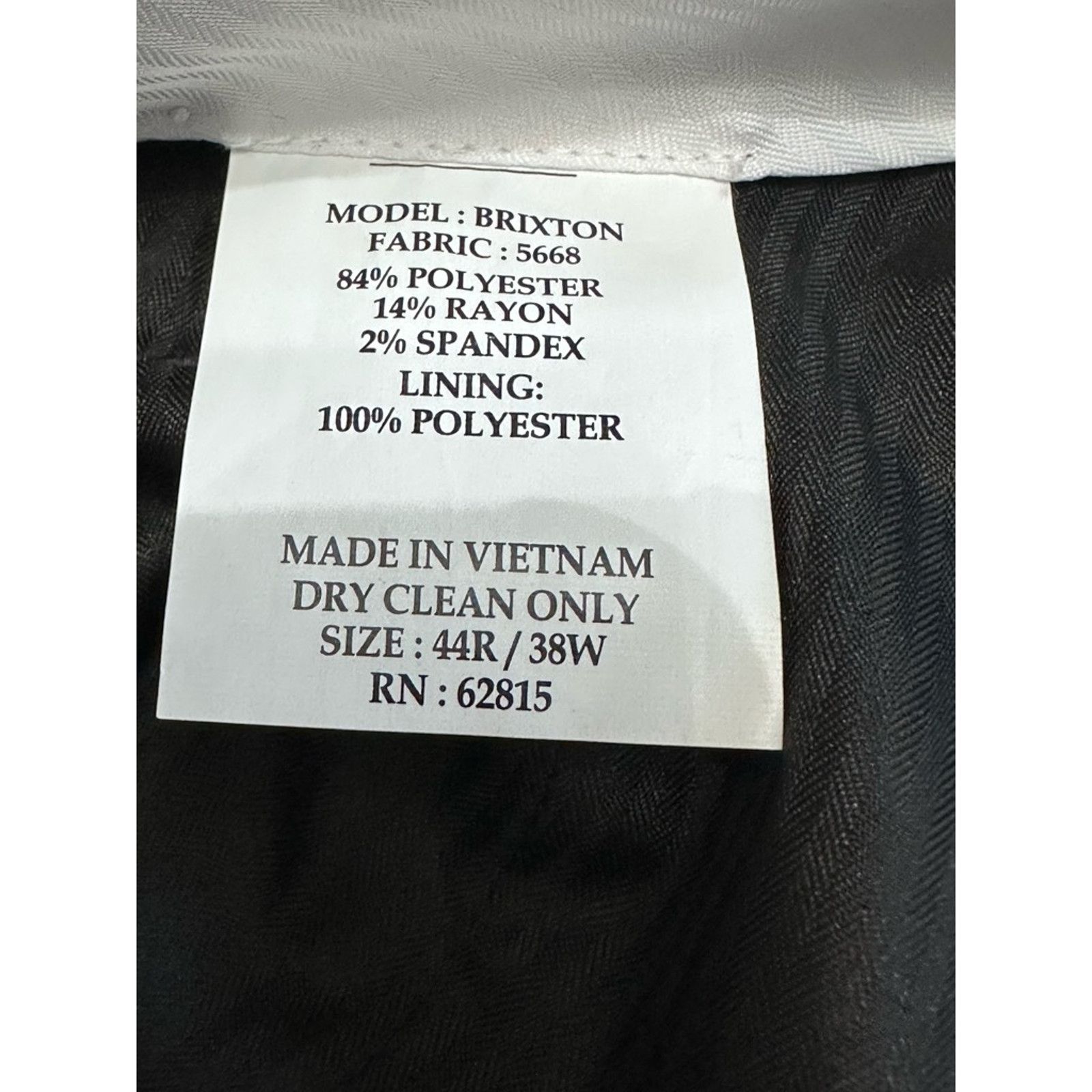 Savile Row Savile Row Brixton Dress Pants Mid Rise Flat Front Blue 38W Size US 38 / EU 54 - 8 Thumbnail