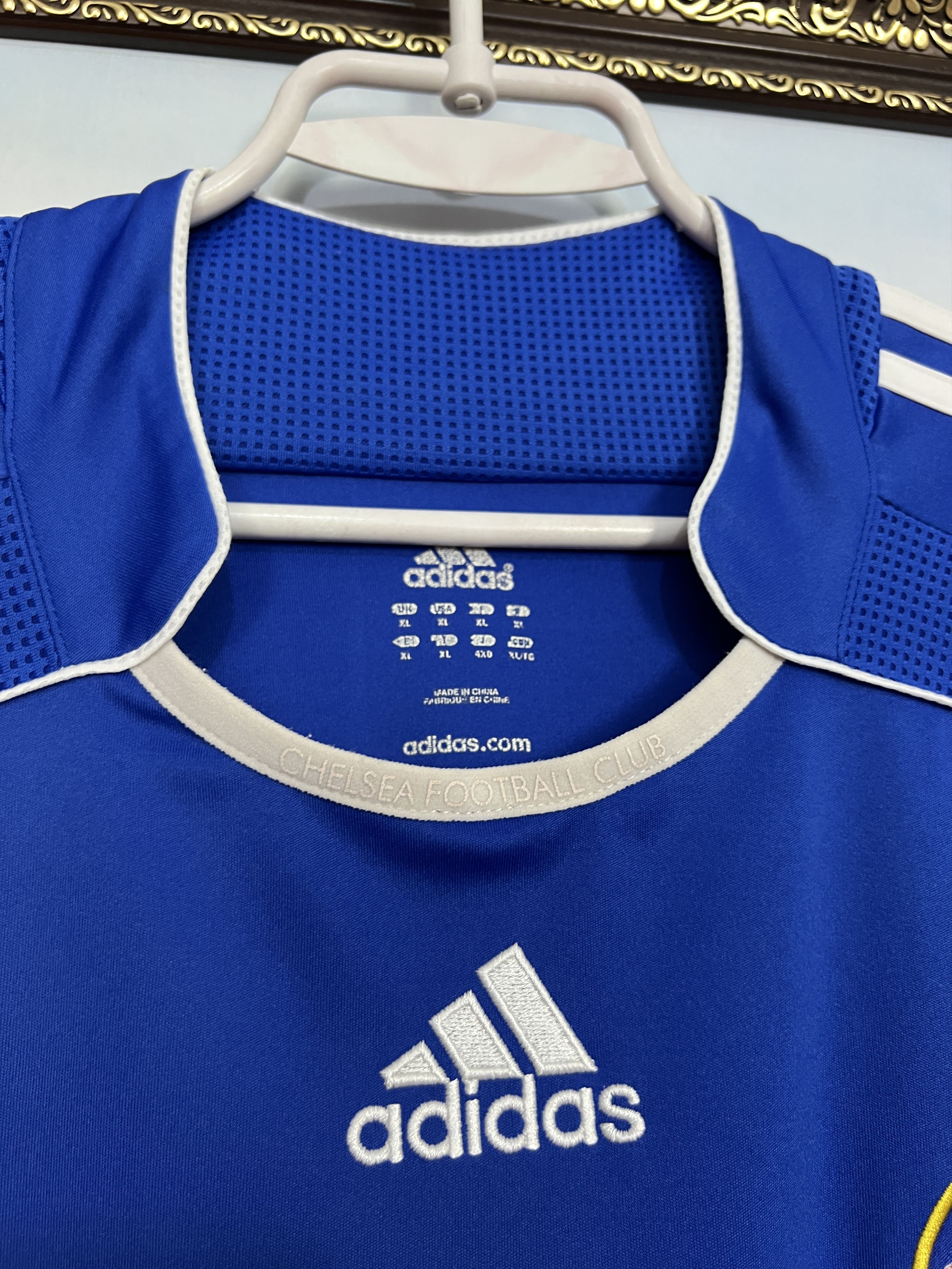 Adidas Chelsea Home football shirt 2006 Soccer Adidas Jersey Trikot Size US XL / EU 56 / 4 - 6 Thumbnail