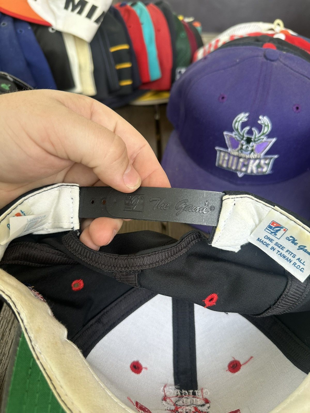 NBA Chicago Bulls vintage 1991 SnapBack Size ONE SIZE - 7 Thumbnail