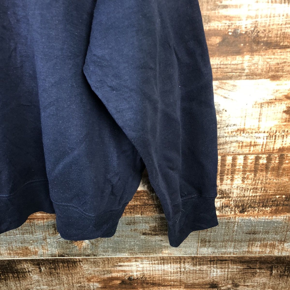 Japanese Brand × Vintage Troy Bros vintage Dark Blue Sweatshirt #A2019 Size US L / EU 52-54 / 3 - 17 Thumbnail