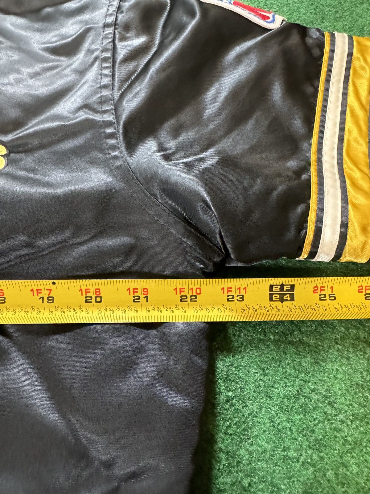 NFL × Starter × Vintage Vtg 90s Pittsburgh Steelers Starter Satin USA Made Jacket Size US S / EU 44-46 / 1 - 6 Thumbnail