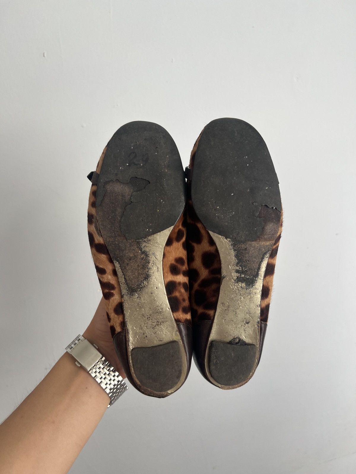 Dolce & Gabbana 🐅Rare Dolce & Gabbana Leopard slides flats Size US 8 / IT 38 - 7 Thumbnail