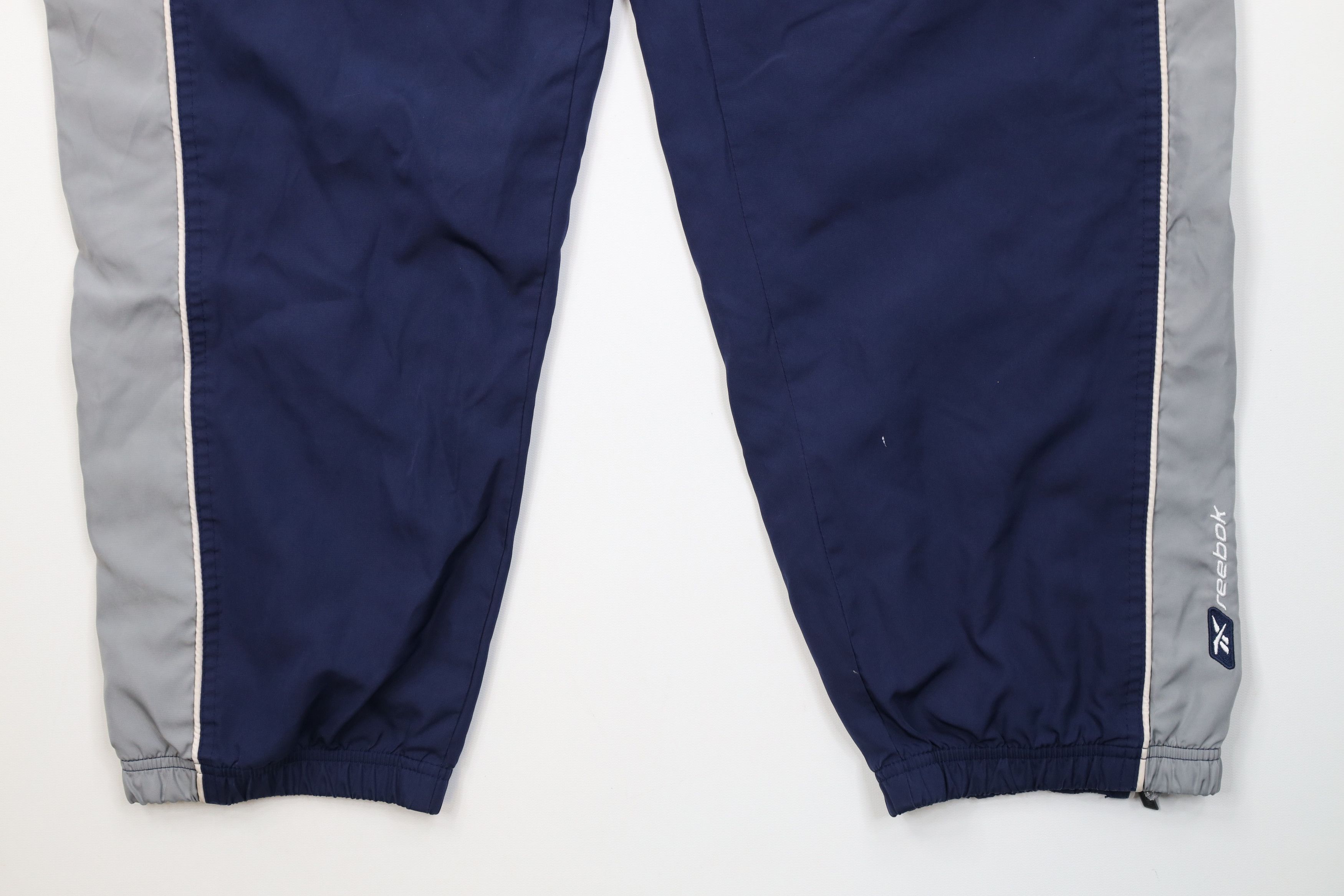 Reebok Vintage 90s Y2K Reebok Lined Joggers Jogger Pants Blue Size US 36 / EU 52 - 4 Thumbnail