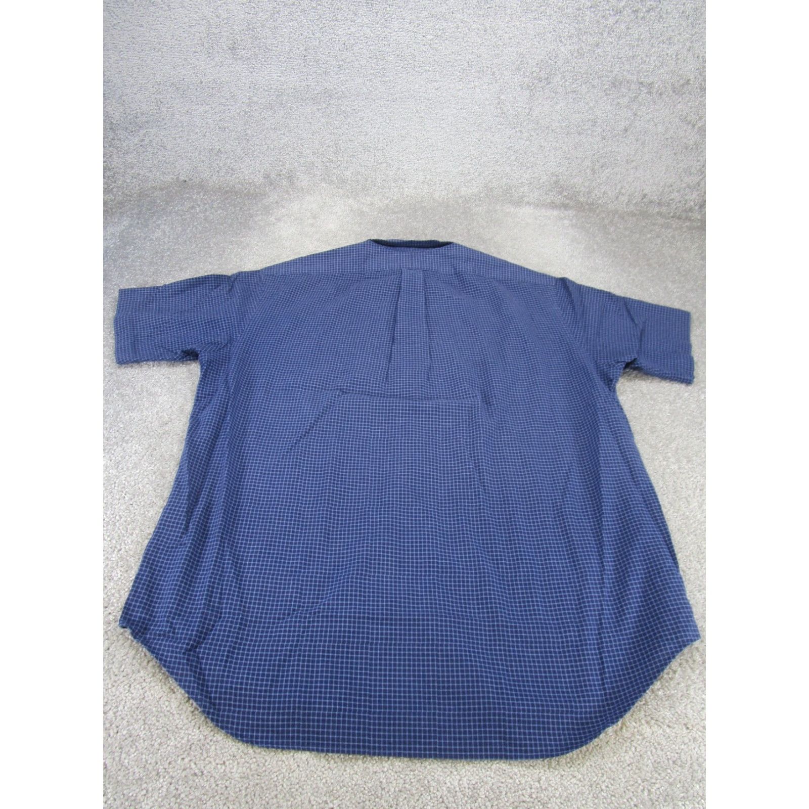 Ralph Lauren VINTAGE Ralph Lauren Shirt Mens Large Plaid Button-Up Blue Cotton L Men Size US L / EU 52-54 / 3 - 4 Thumbnail