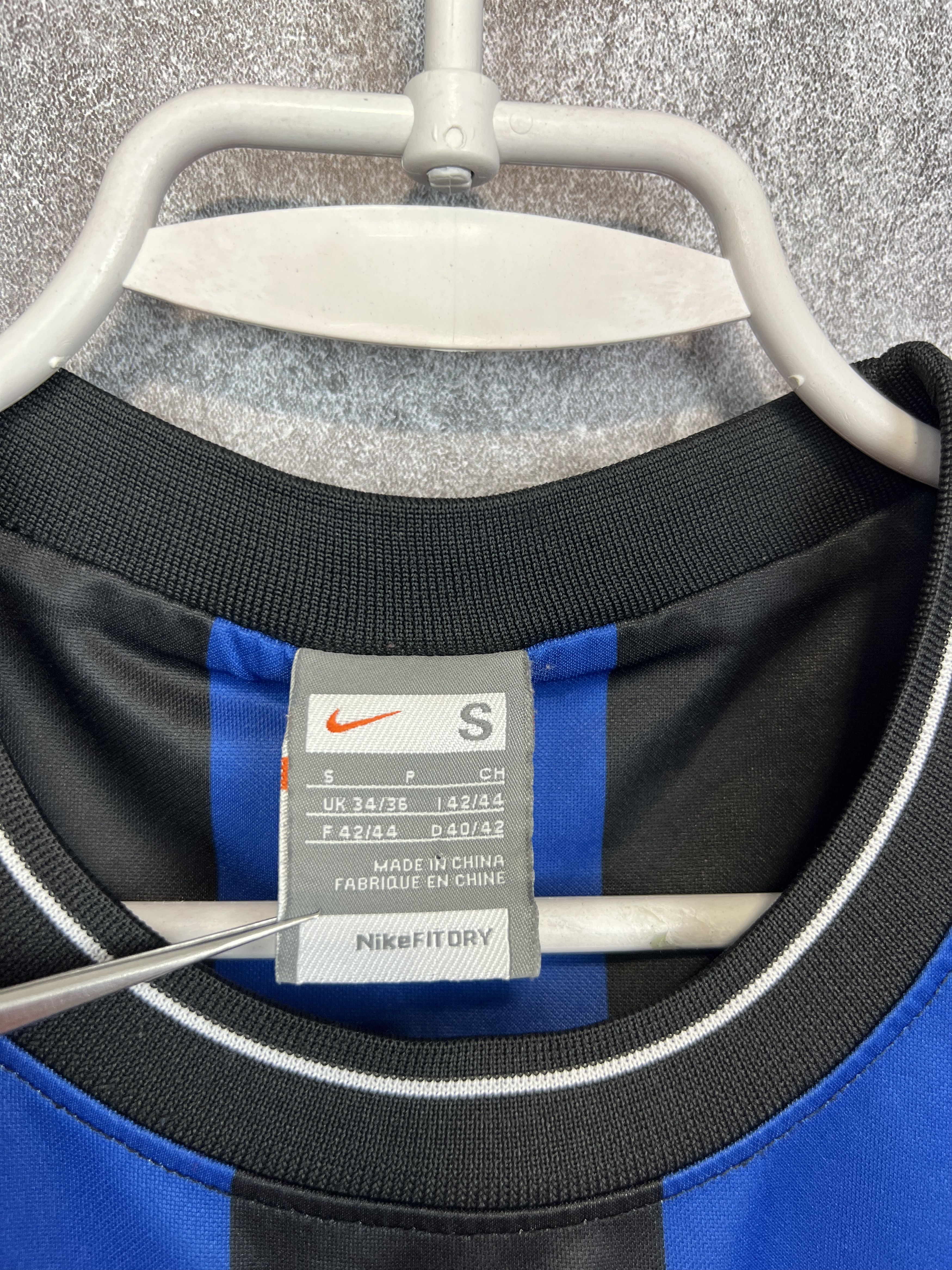 Nike Inter Milan Home football shirt Soccer Maglia Jersey Trikot Size US S / EU 44-46 / 1 - 6 Thumbnail