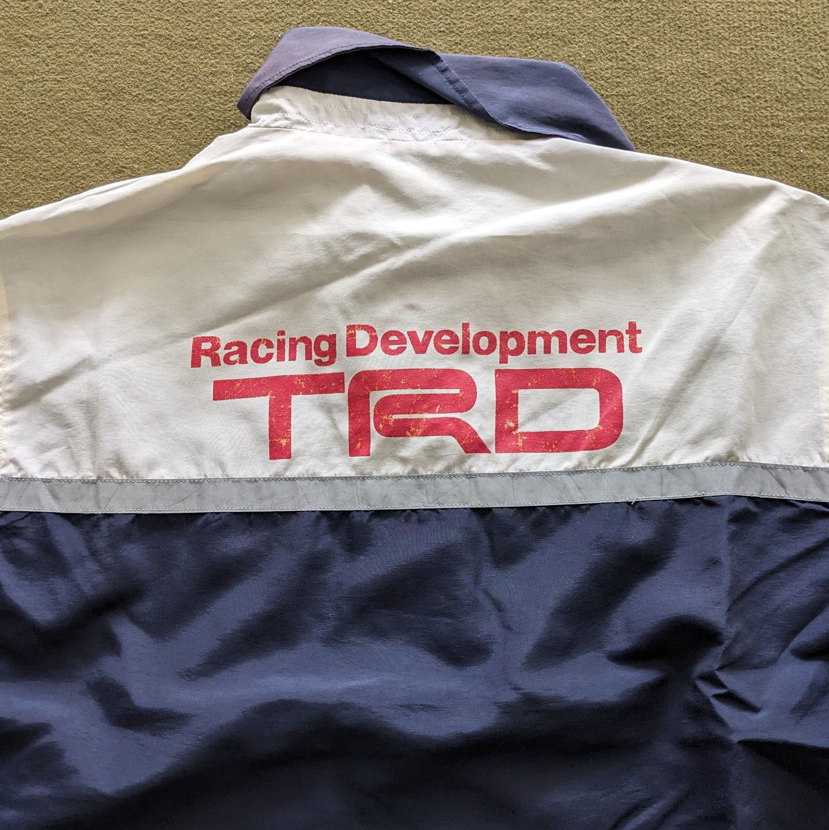 Other Vintage TRD TOYOTA Racing Uniform Jacket Size US XL / EU 56 / 4 - 3 Thumbnail