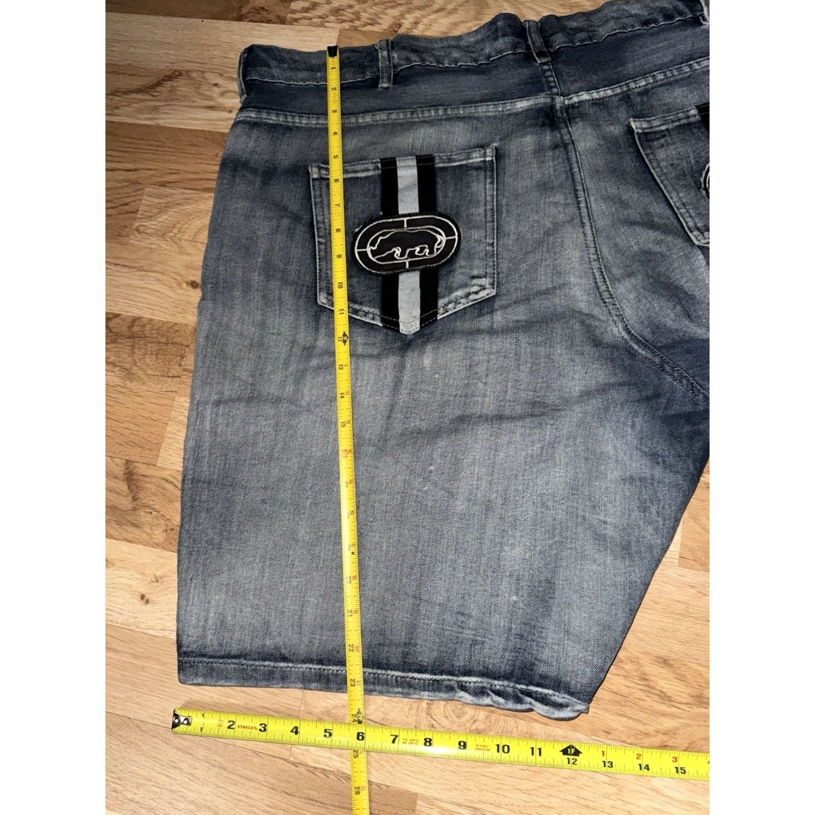 Ecko Unltd. VINTAGE Ecko Unltd. Shorts Dark Wash Baggy Skater Streetwear Jorts Size 46 Mens Size US 30 / EU 46 - 8 Thumbnail