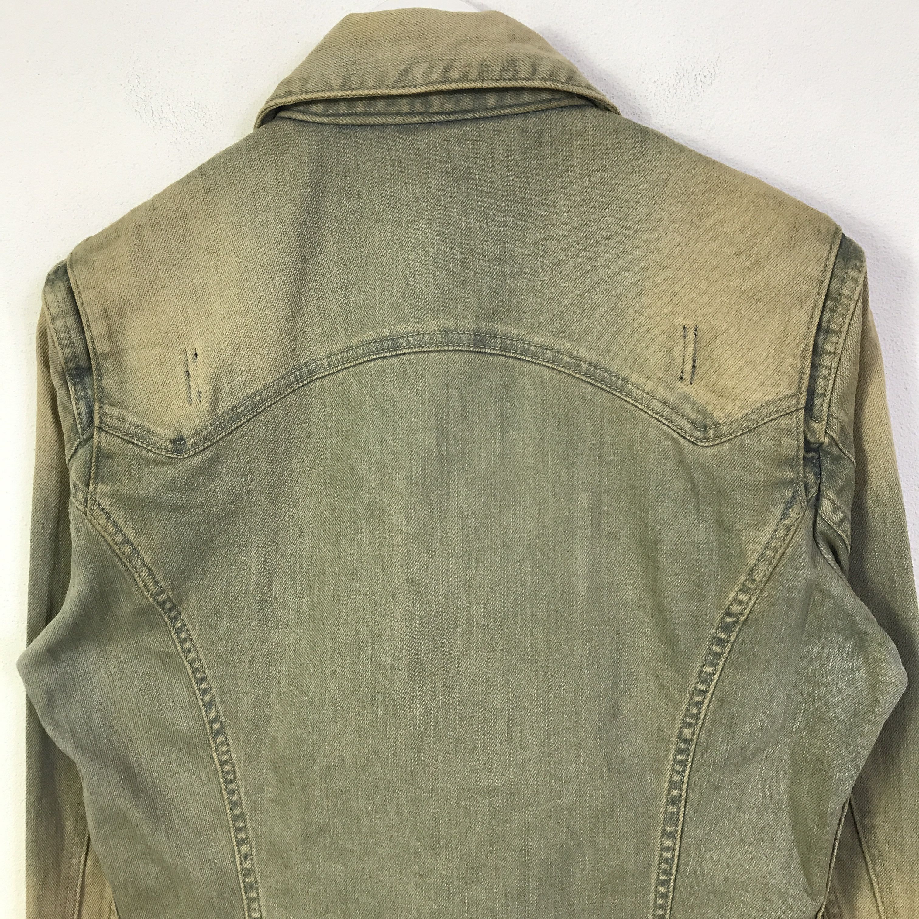5351 POUR LES HOMMES Rusty denim 5351 pour les hommes punk denim jacket K86B16 Size US M / EU 48-50 / 2 - 4 Thumbnail