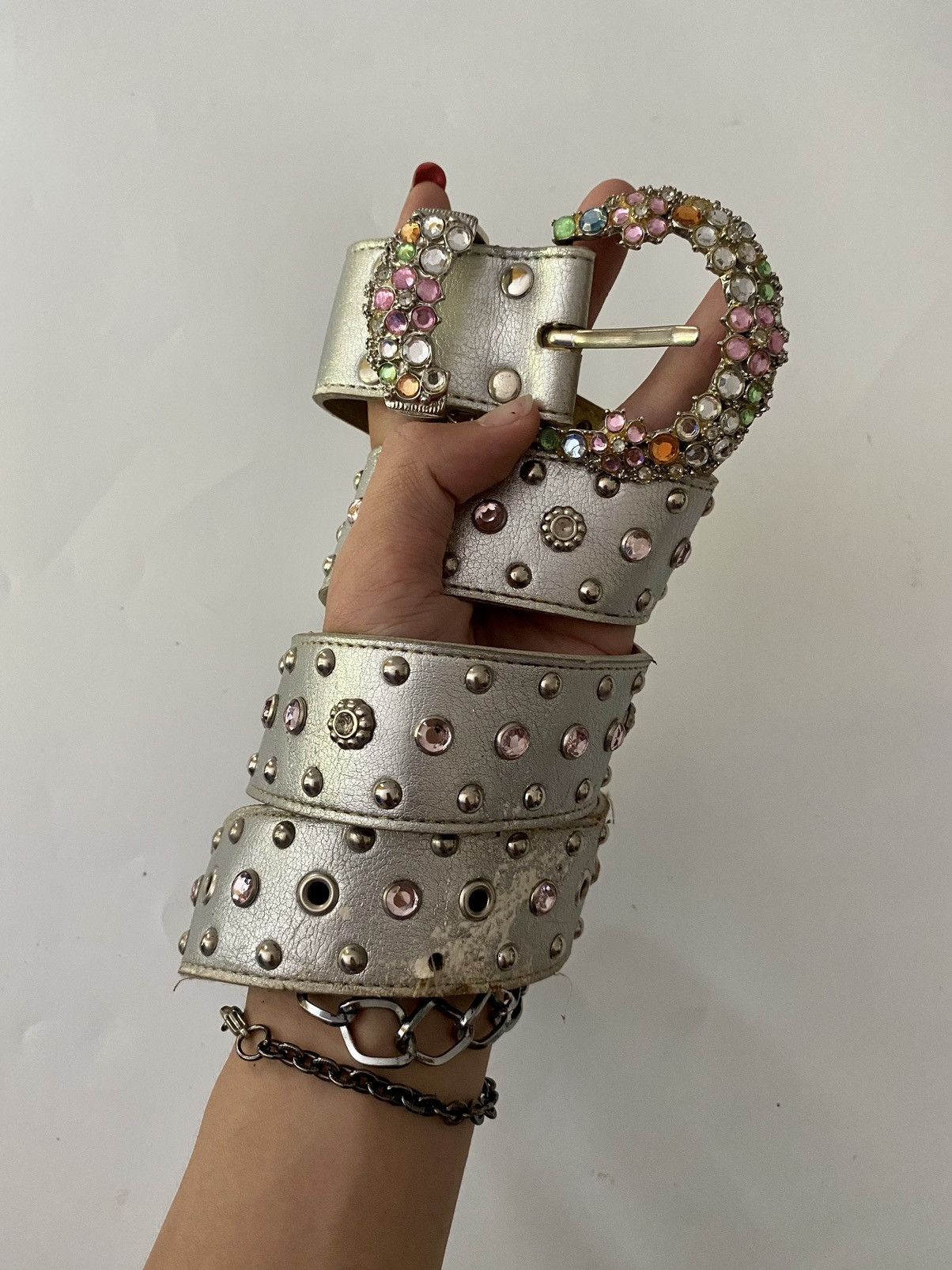 Beauty Beast × If Six Was Nine × Vintage vintage studded leather belt Size ONE SIZE - 1 Thumbnail
