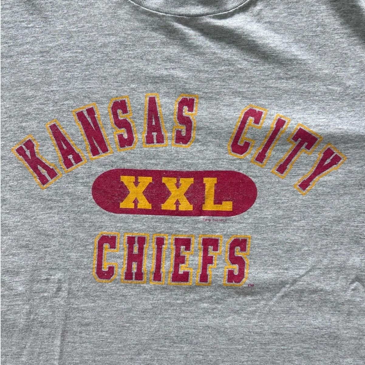 Champion 90s Vintage Kansas City Chiefs Champion Grey T Shirt Size XL Size US XL / EU 56 / 4 - 2 Thumbnail