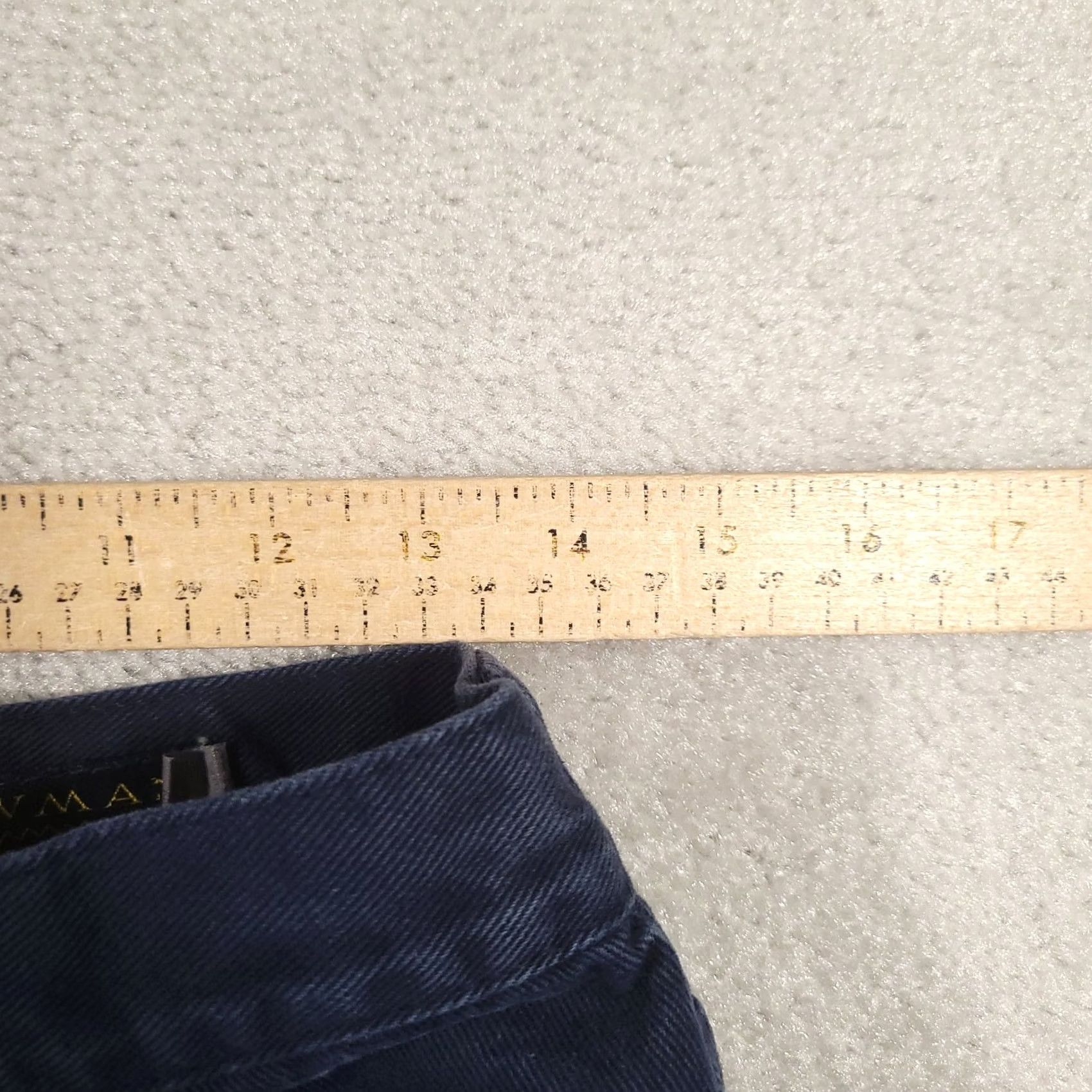 Vintage VINTAGE Lawman Womens High Rise Blue Denim Jeans Size 13 Western Hemmed 5-Pocket Design Straight 90s Cowgirl Retro Jeans Size 34" / US 12 / IT 48 - 3 Thumbnail