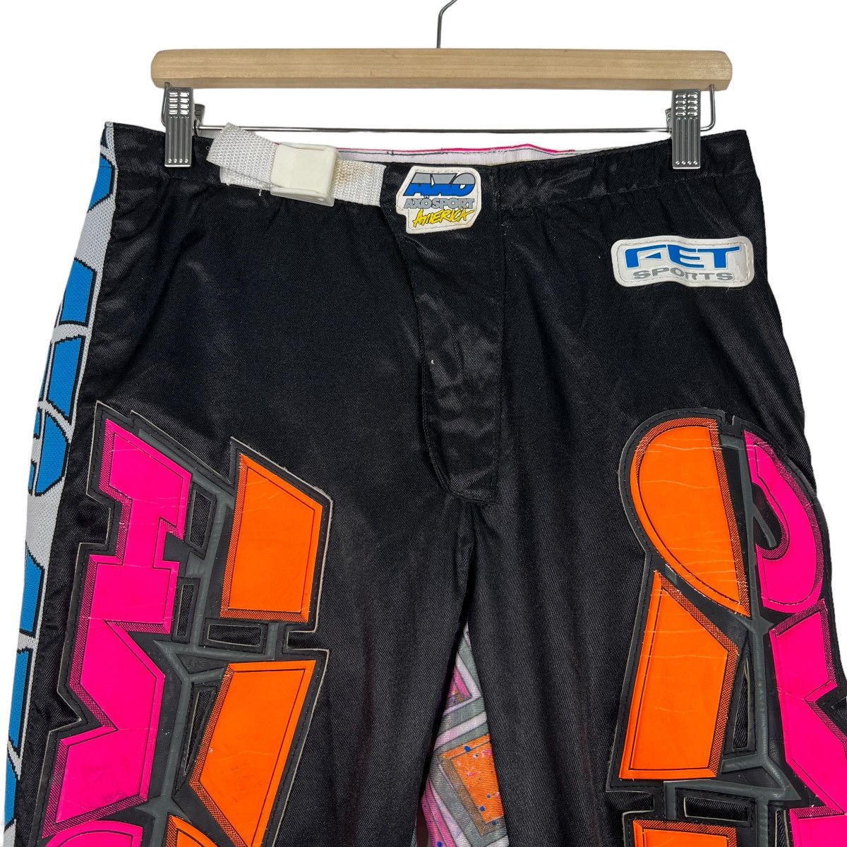 Fox Racing 🔥 VINTAGE AXO EARTHQUAKE RACING MADE IN FINLAND Size US 30 / EU 46 - 4 Thumbnail