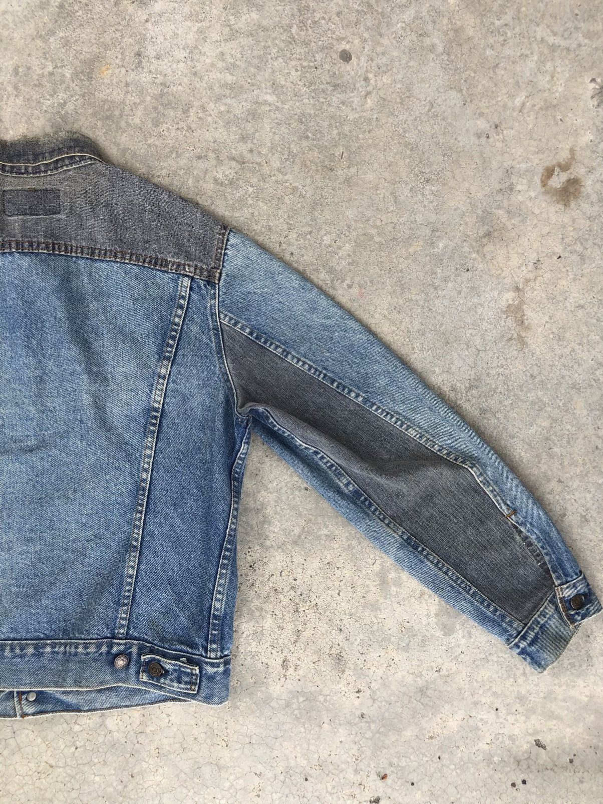 Levi's Vintage 80’s Levi’s Denim Jacket Distressed Jeans Size US M / EU 48-50 / 2 - 10 Thumbnail