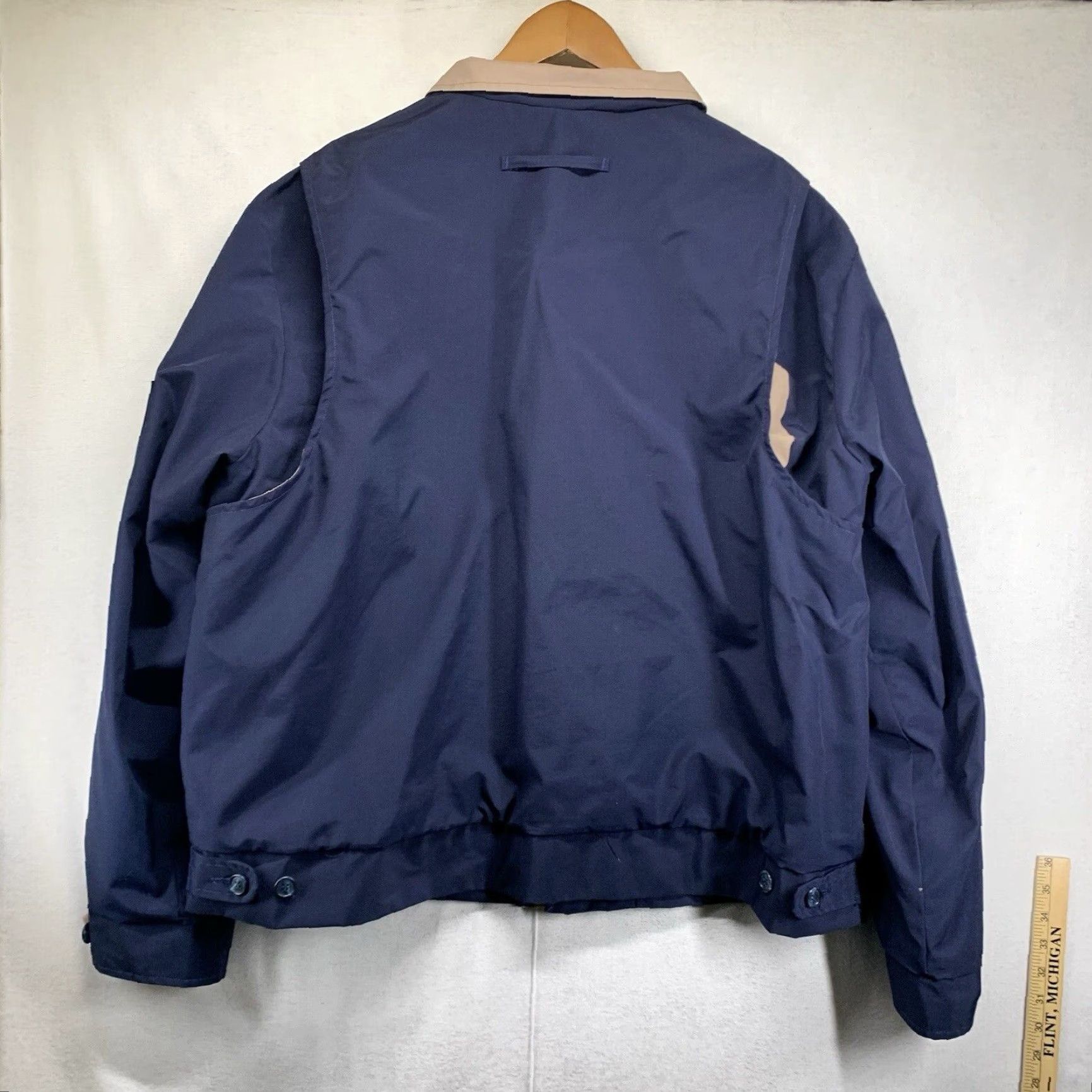 Budweiser VINTAGE Budweiser Anheuser Busch Bomber Jacket Mens Big & Tall 2XL Blue All Seasons 80s 90s Beer Logo Size US XXL / EU 58 / 5 - 4 Thumbnail