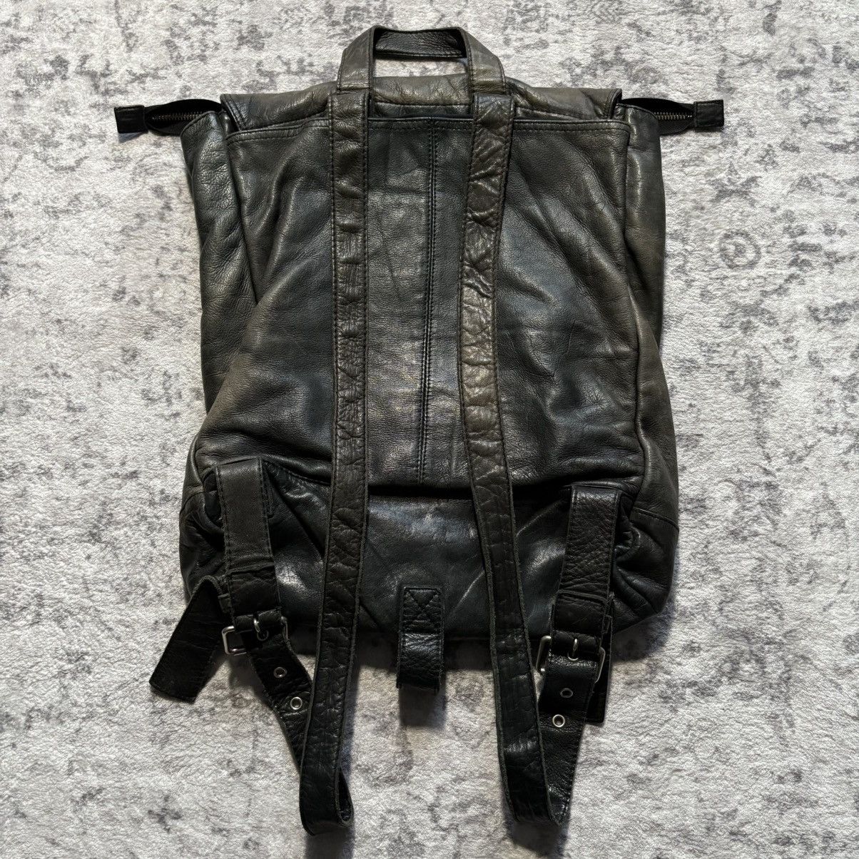 Y's for Men Y’s For Men Cowhide Leather Flap Backpack Size ONE SIZE - 7 Thumbnail