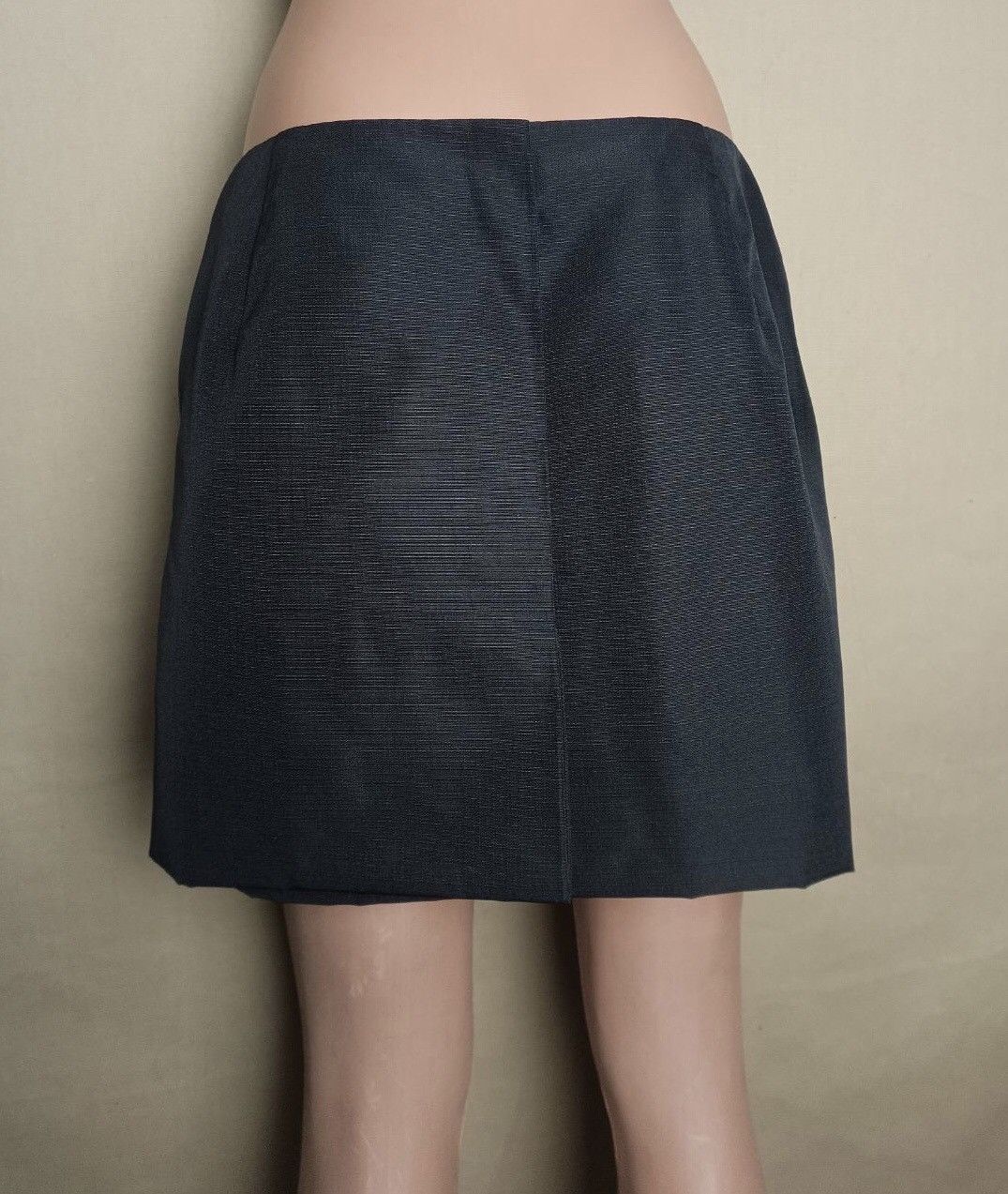 Jil Sander Jil Sander Black Nylon Designer Short Skirt EU 38 Size 26" / US 2 / IT 38 - 5 Thumbnail