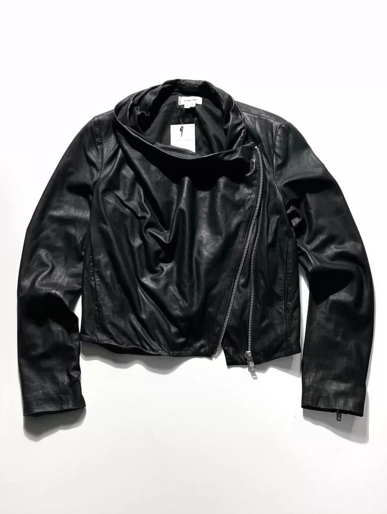 Helmut Lang HELMUT LANG Little sheepskin locomotive special cut leathe Size US M / EU 48-50 / 2 - 2 Thumbnail