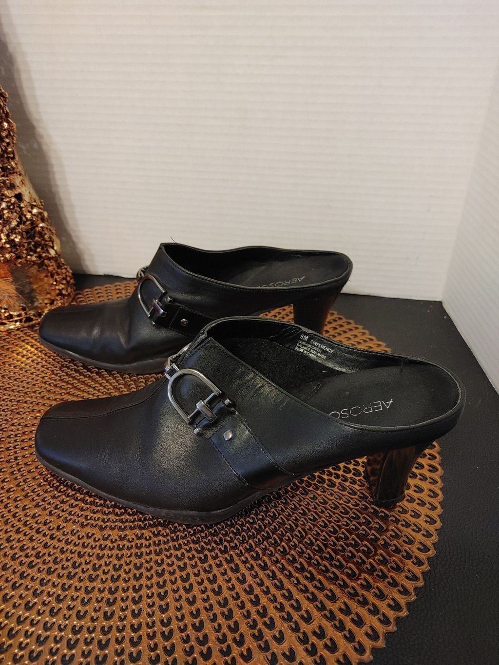 Other Aerosoles Cinfluence Leather Mules Size 8 Size US 8 / IT 38 - 4 Thumbnail