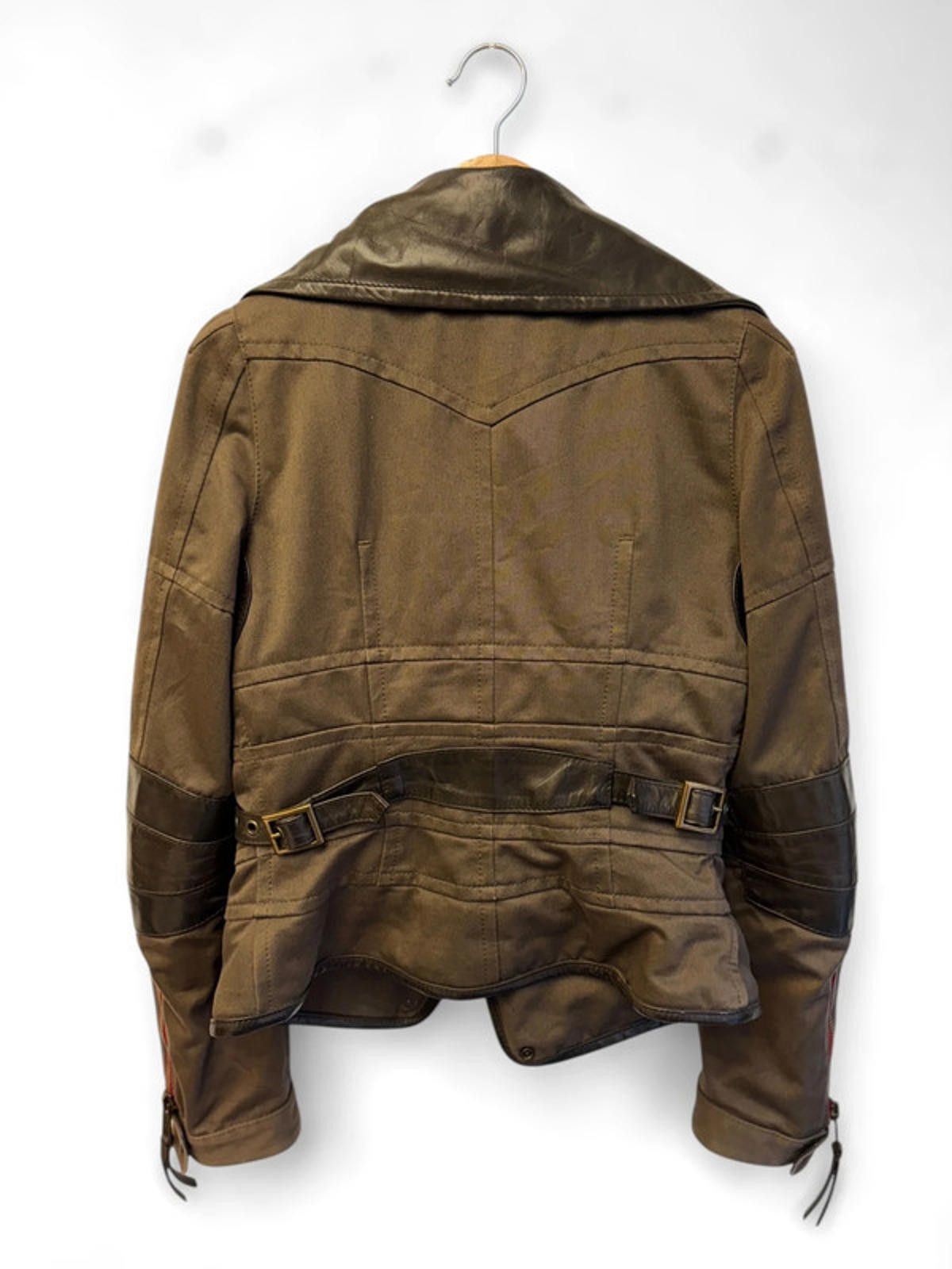 Dsquared2 Dsquared2 Leather Blazer Bomber Jacket 46 Small Size S / US 4 / IT 40 - 8 Thumbnail