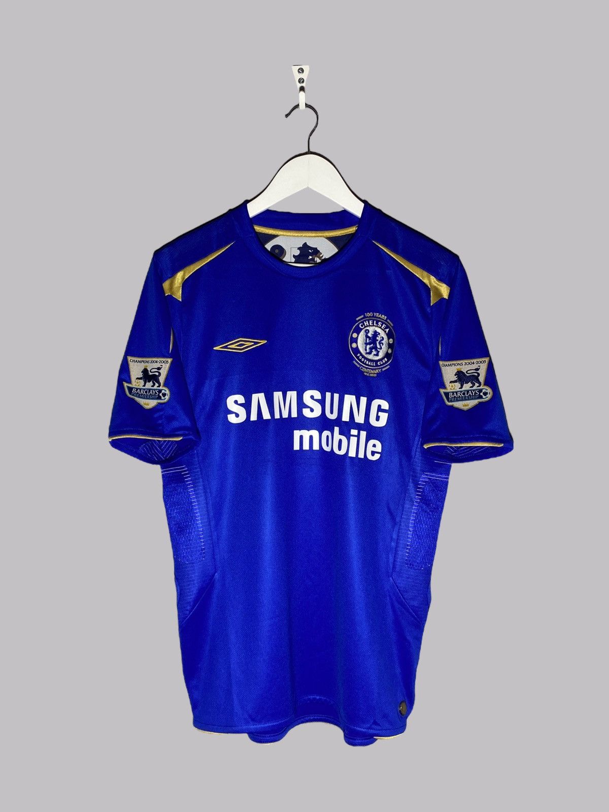 Umbro × Vintage #9 CRESPO FC Chelsea 2005/06 Home Football Shirt Jersey Size US M / EU 48-50 / 2 - 3 Thumbnail