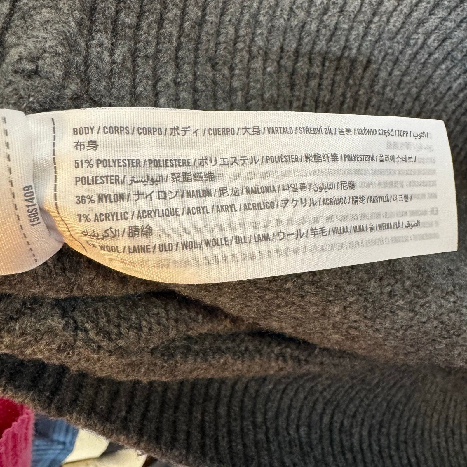 Abercrombie & Fitch Abercrombie & Fitch Gray Wool Blend Crewneck Sweater Men’s L Size US L / EU 52-54 / 3 - 6 Thumbnail