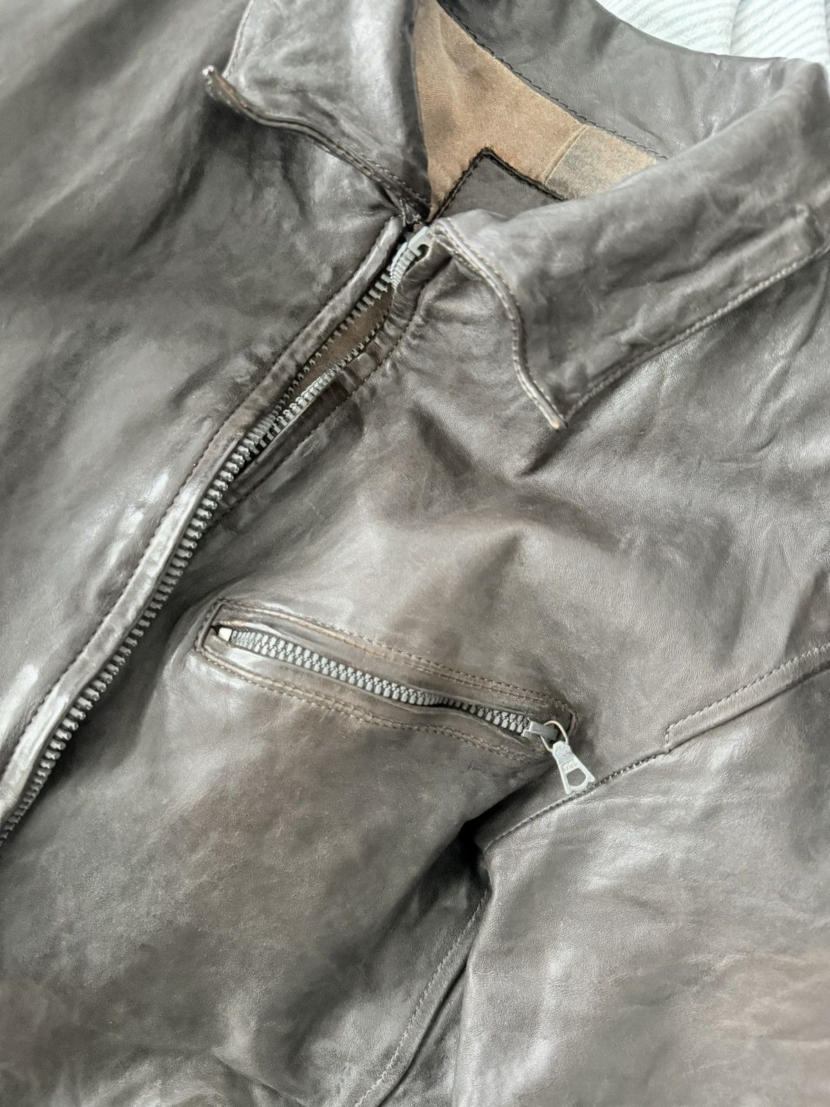 Isamu Katayama Backlash Isamu Katayama Backlash 1295-02 Leather Jacket Size US XS / EU 42 / 0 - 8 Thumbnail