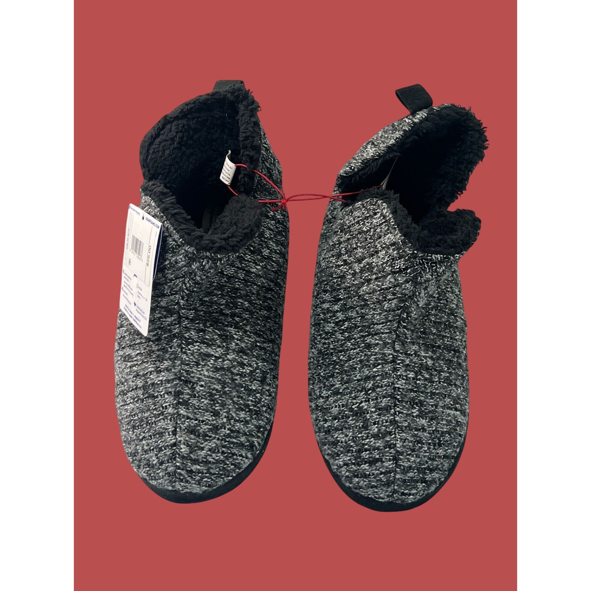 Other Dearfoams - Women's DF Adapt Knit Slipper - Black - Large (9 Size US 9 / IT 39 - 1 Thumbnail