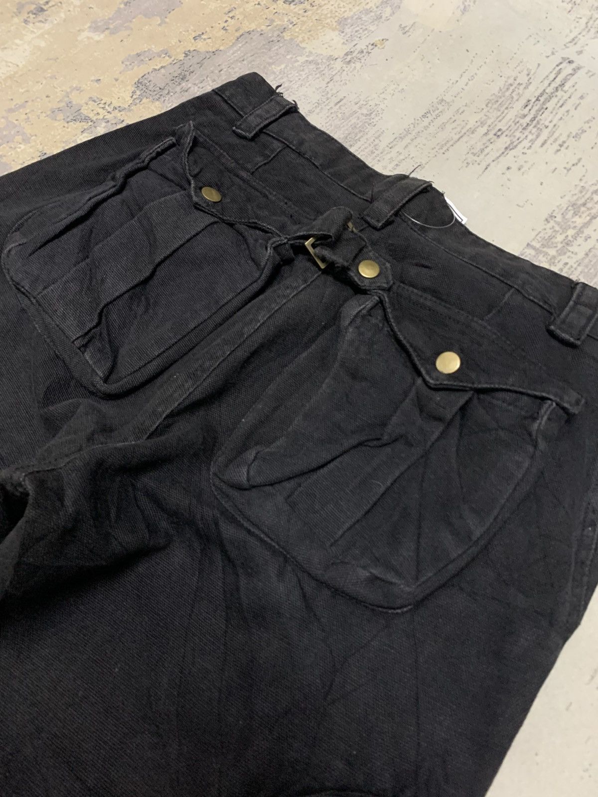 If Six Was Nine Philodox Japan Archive Bondage Parachute Cargo Pants M Size US 31 - 13 Thumbnail