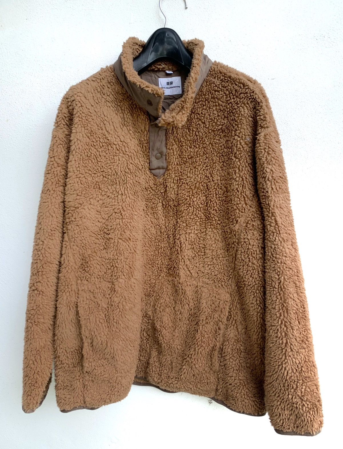 Japanese Brand × Uniqlo × White Mountaineering UNIQLO X White Mountaineering Sherpa Sweather Size US XL / EU 56 / 4 - 1 Thumbnail