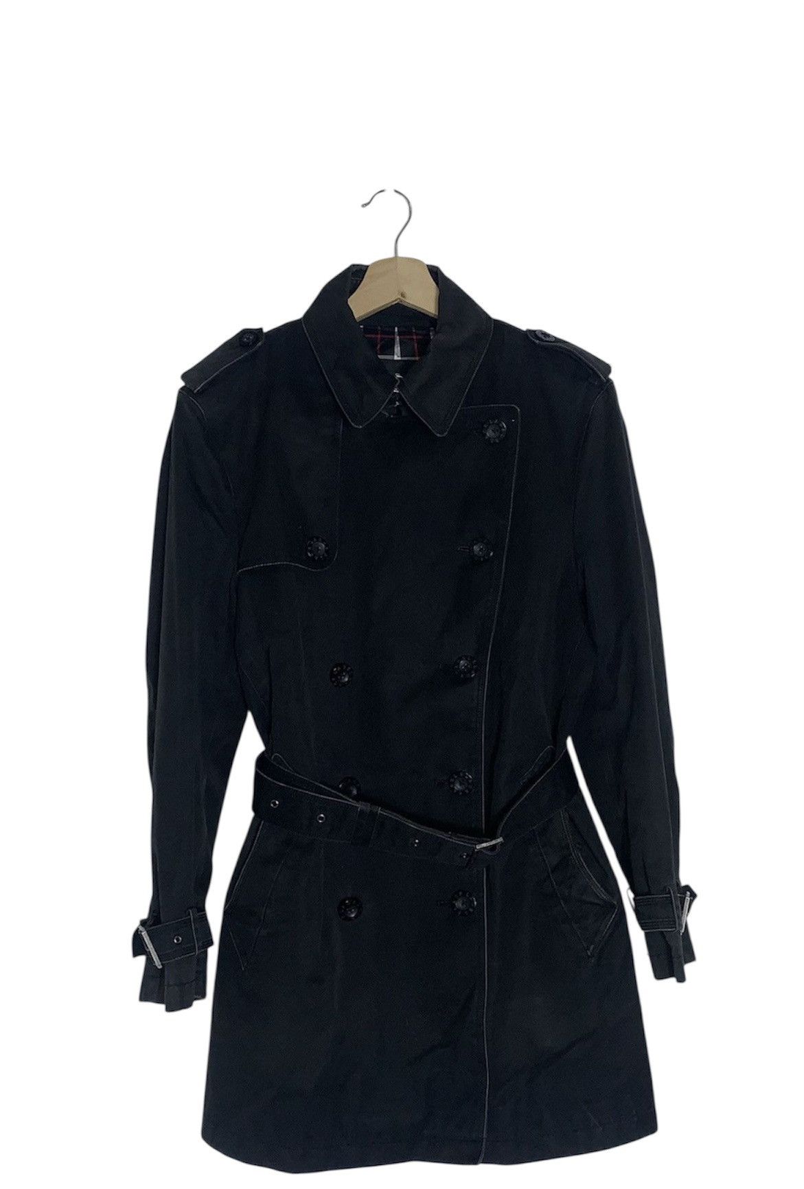 Burberry Burberry Black Label Long jacket TRASHED Size US M / EU 48-50 / 2 - 2 Thumbnail