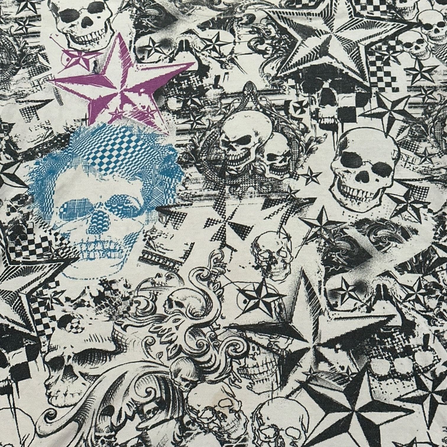 Other Vintage Tennessee River skulls all over print Size US L / EU 52-54 / 3 - 3 Thumbnail