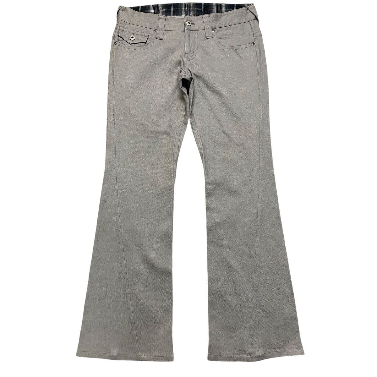 Japanese Brand MODERN LOVERS Denim Super Flare Jeans Size US 33 - 2 Thumbnail
