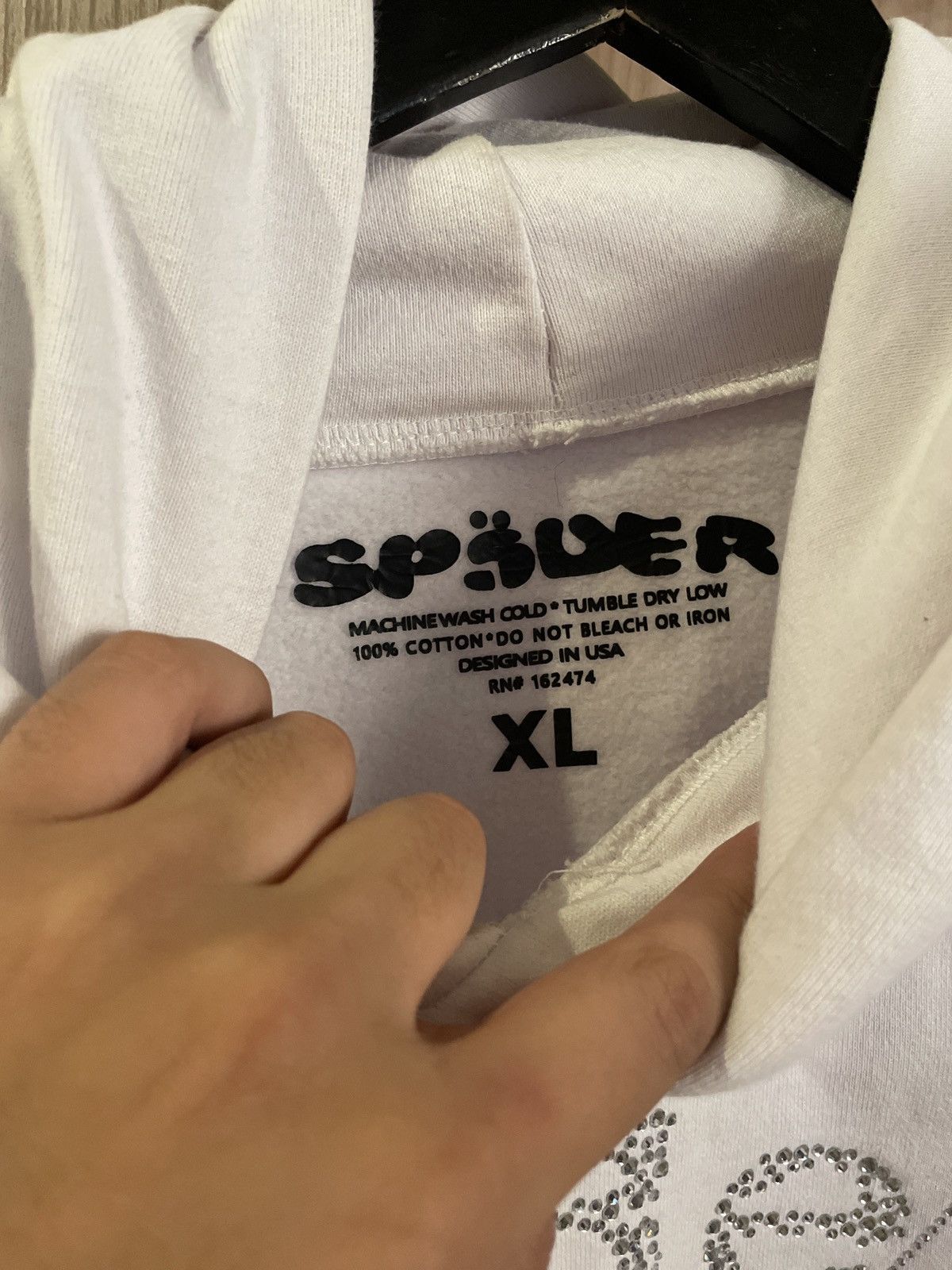 Spyder Spider Og Rhinestone Size US XL / EU 56 / 4 - 2 Thumbnail