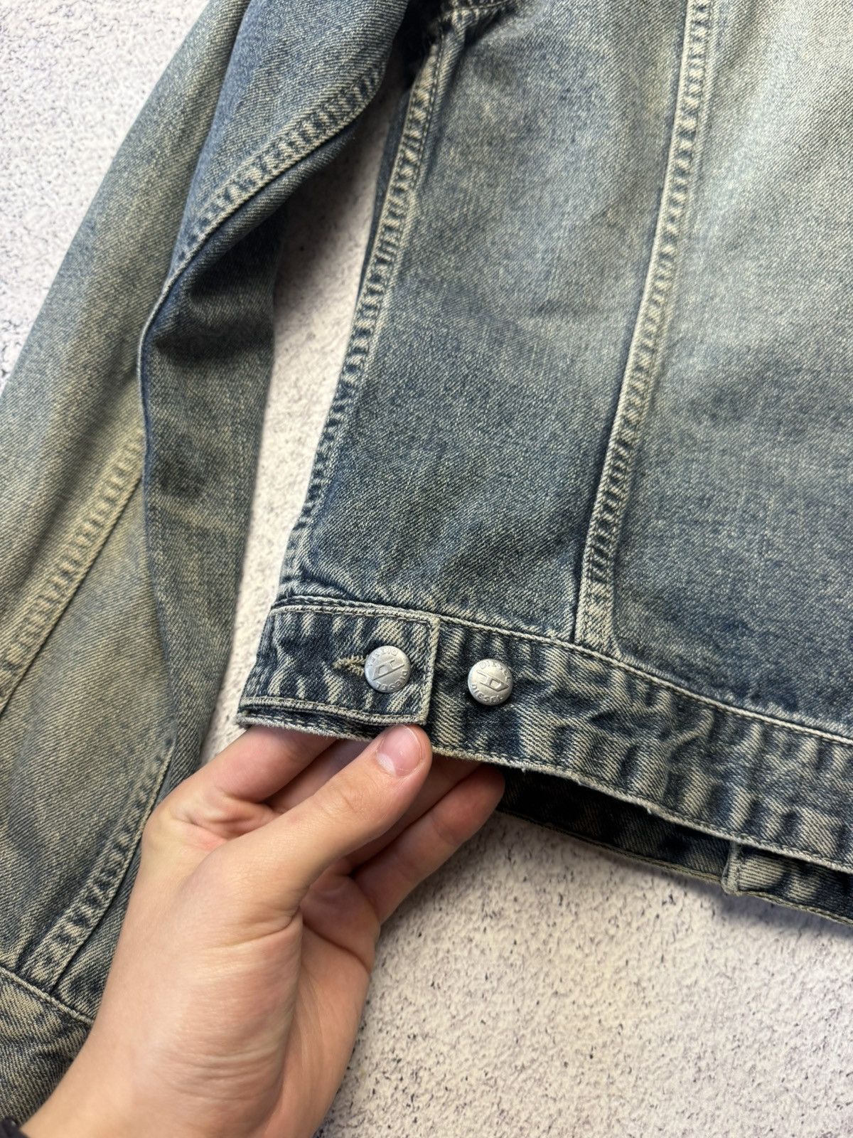 Diesel Vintage Women’s Diesel Denim Jacket Y2K Fabed Size M / US 6-8 / IT 42-44 - 17 Thumbnail