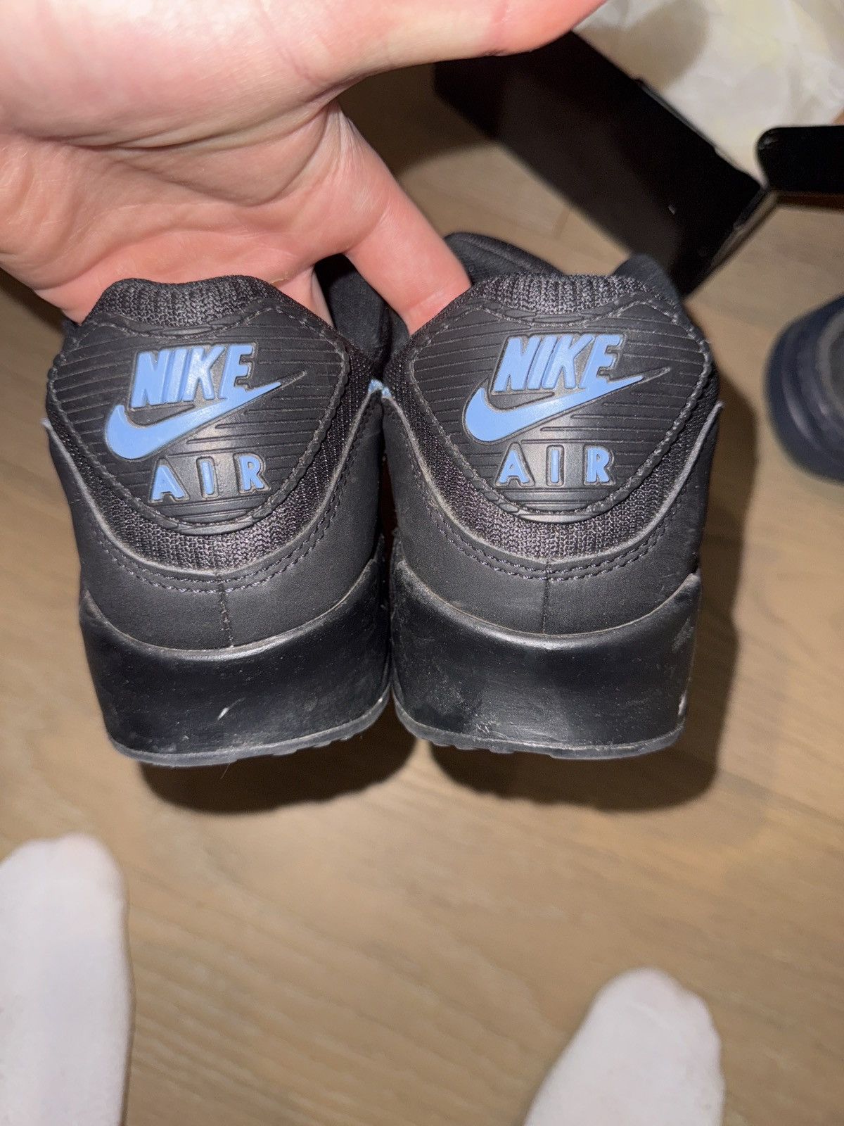 Nike Nike air max university blue/ black Size US 9 / EU 42 - 9 Thumbnail