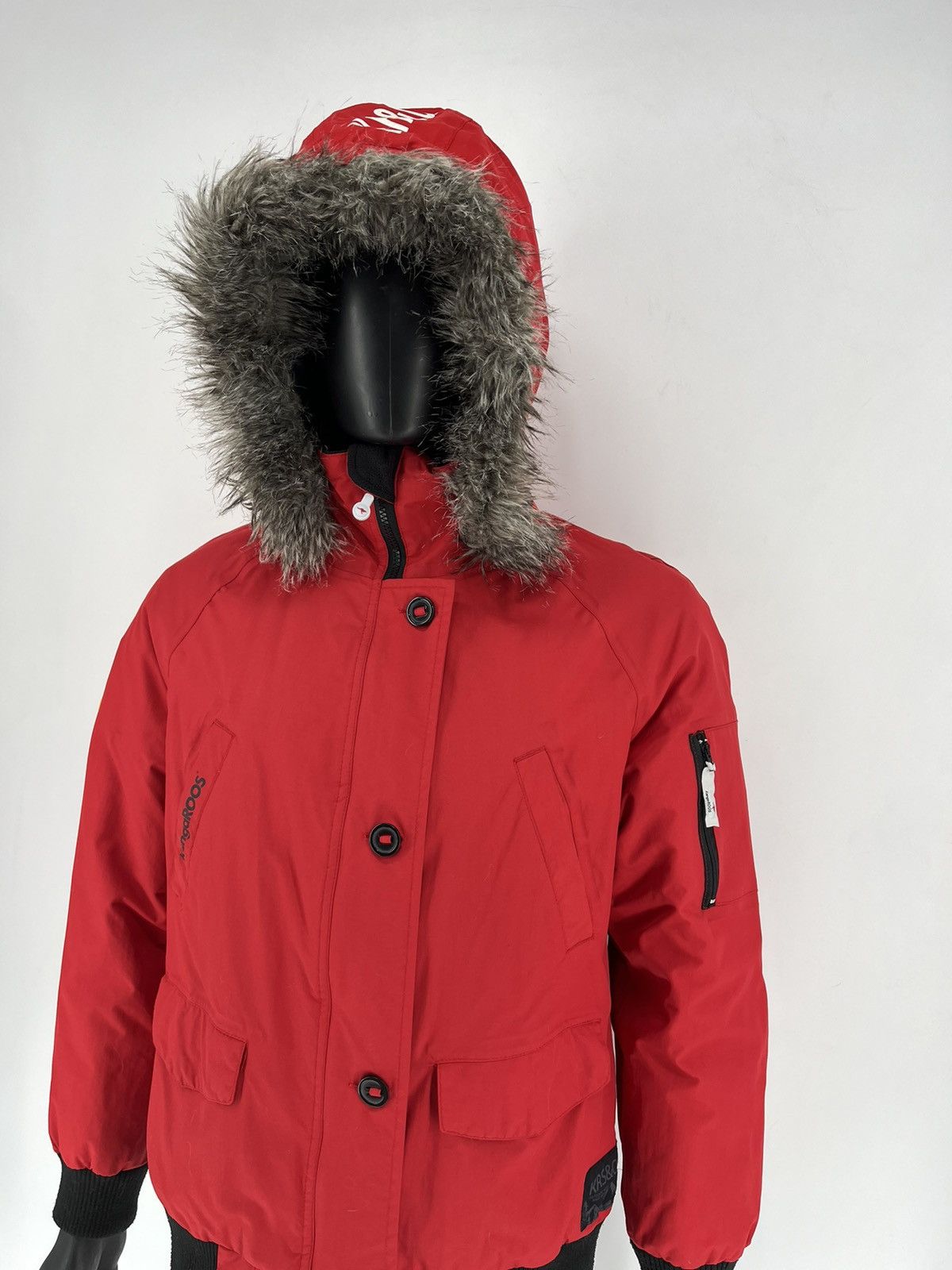 KangaROOS × Vintage Vintage Kangaroos Mens Puffer Down Jacket With Fur Hoodie Size US M / EU 48-50 / 2 - 4 Thumbnail