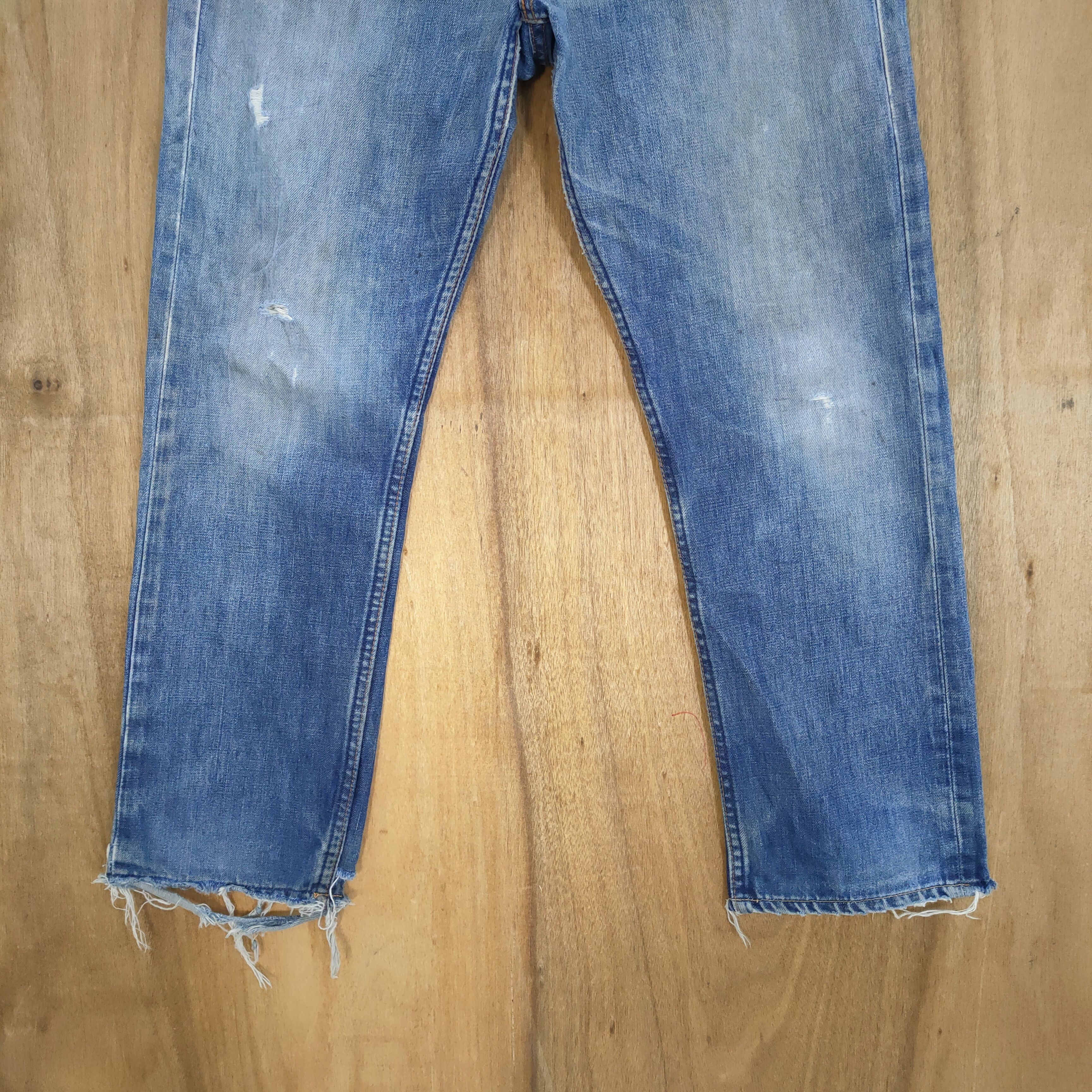 Levi's Vintage Clothing W32 VINTAGE LEVI'S 505 DISTRESSED JEANS PANTS Size US 32 / EU 48 - 3 Thumbnail
