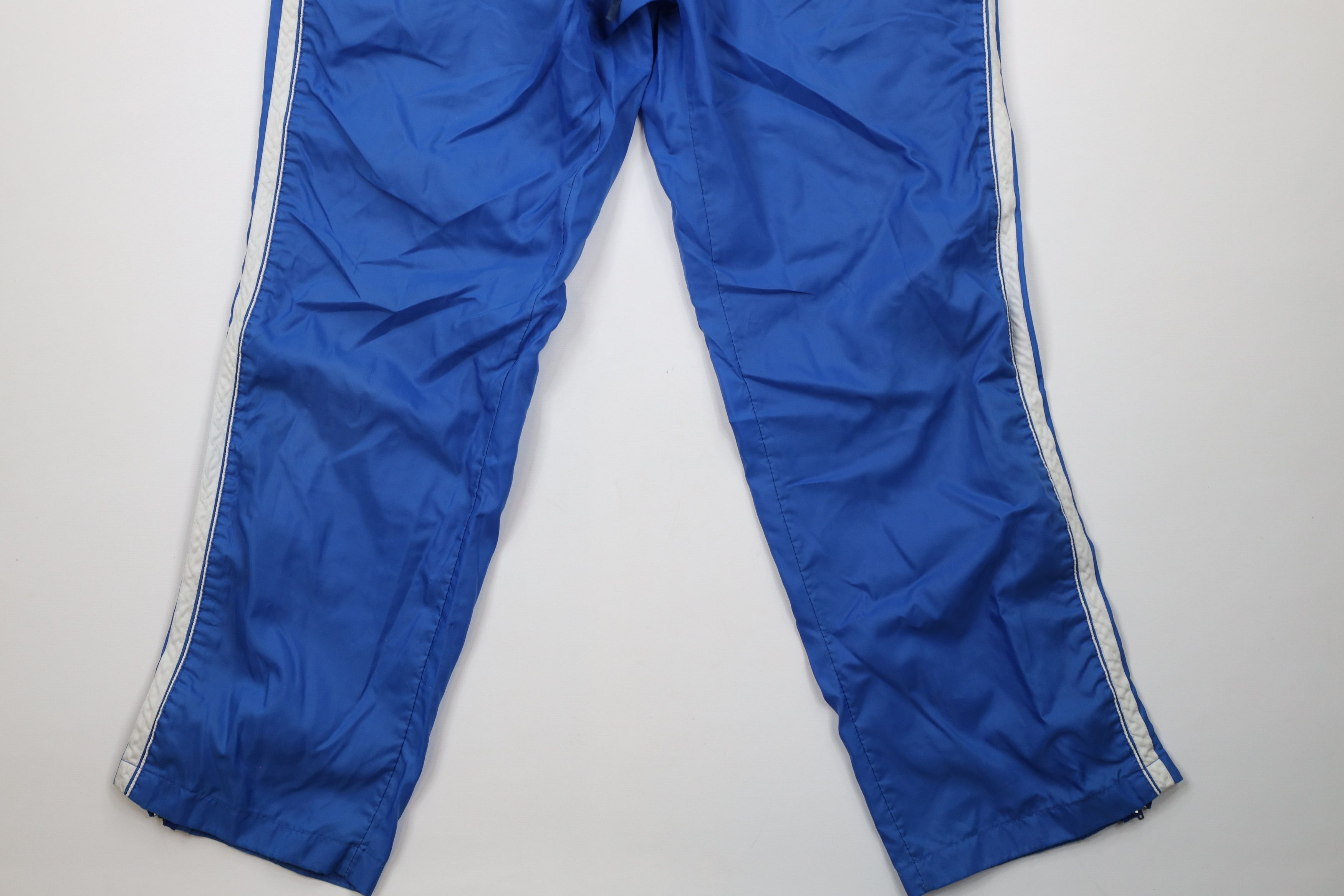 Asics × Vintage Vintage 80s Asics Tiger Windbreaker Pants Royal Blue Size US 36 / EU 52 - 4 Thumbnail