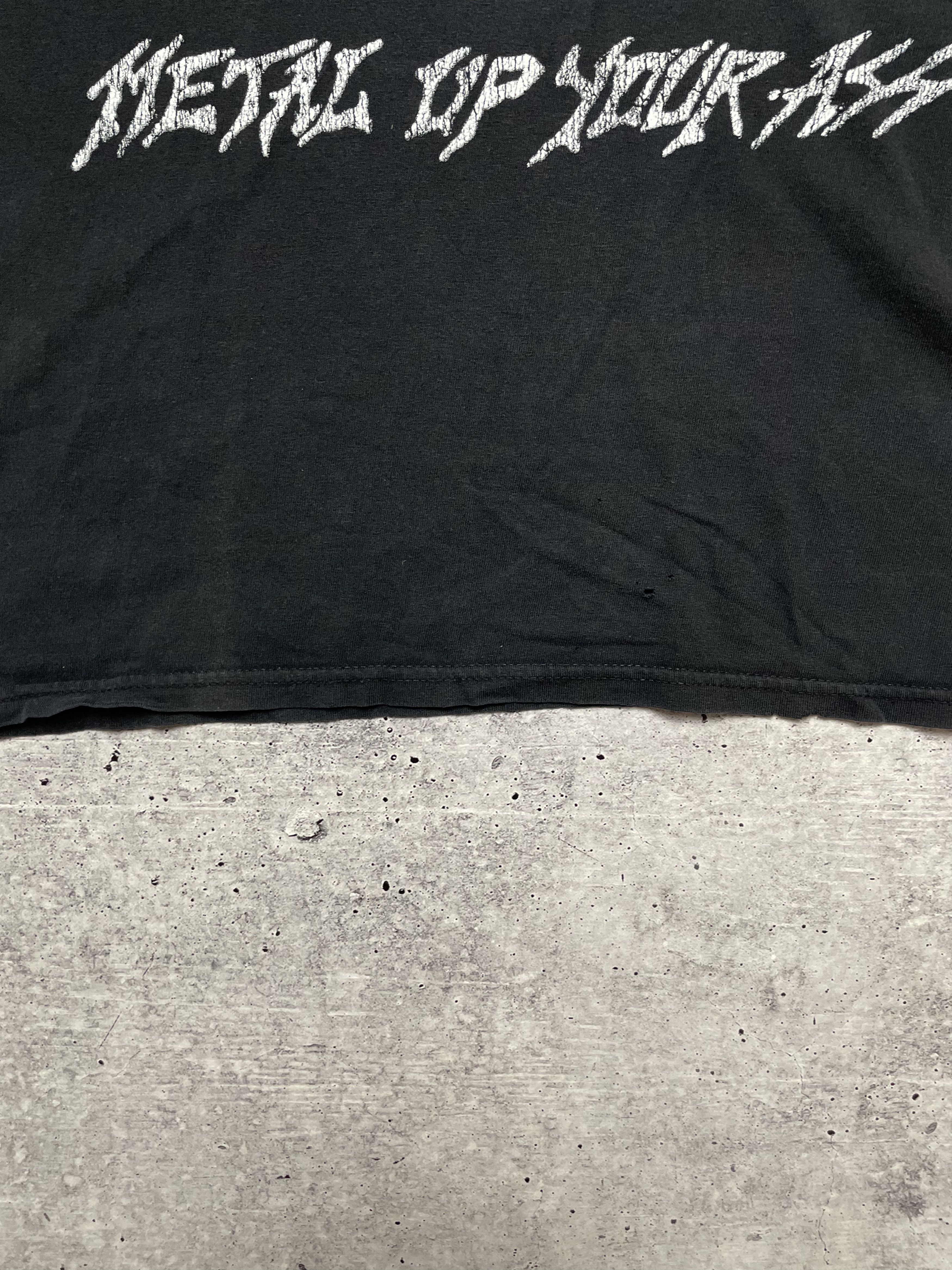 Metallica Vintage Metallica Metal Up Your Ass Tee Alstyle Tag L Size US L / EU 52-54 / 3 - 7 Thumbnail