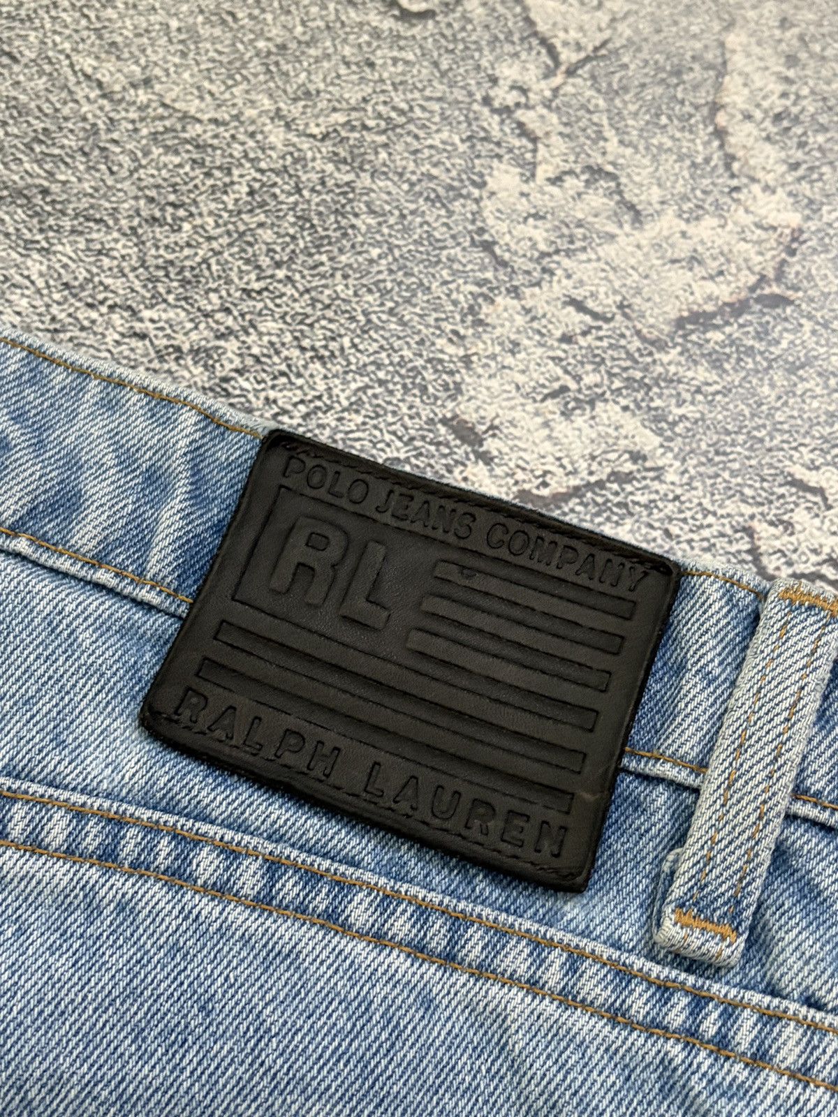 Polo Ralph Lauren Vintage Polo Jeans Co Ralph Lauren Denim Shorts Light Wash Size US 36 / EU 52 - 3 Thumbnail
